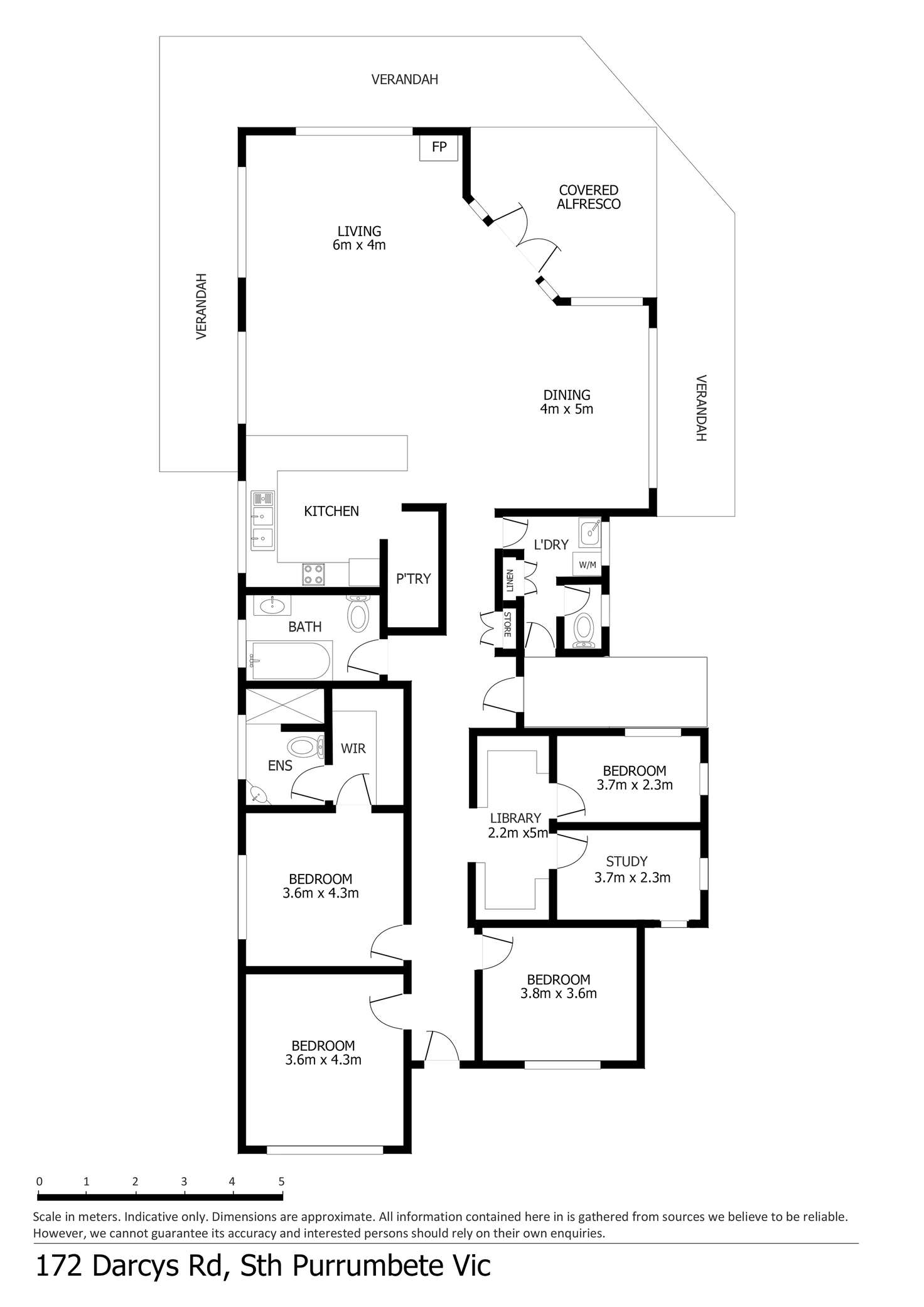 Floorplan of Homely lifestyle listing, 172 Darcys Road, South Purrumbete VIC 3260