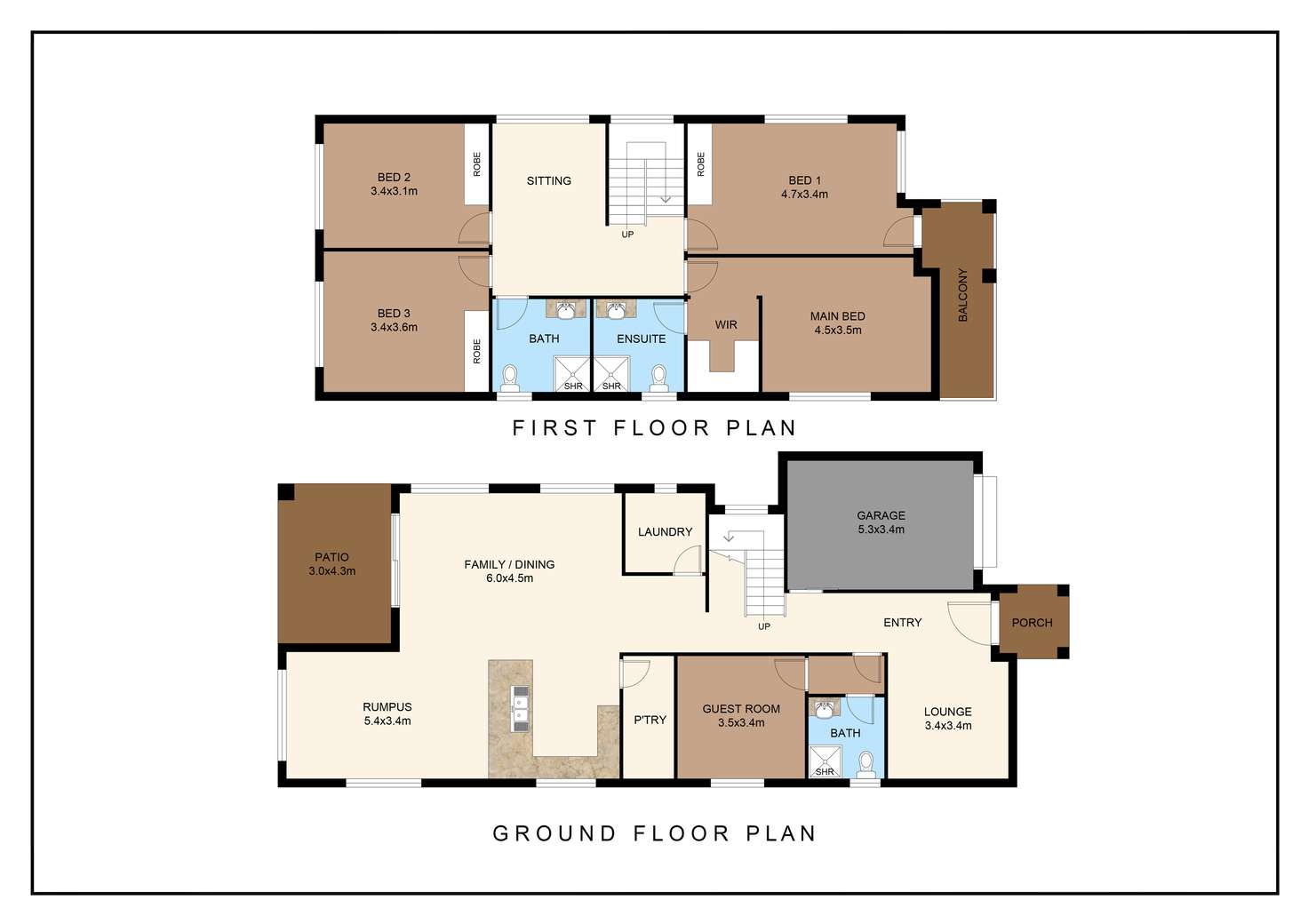 Floorplan of Homely house listing, Lot 55 Sixth Avenue, Austral NSW 2179