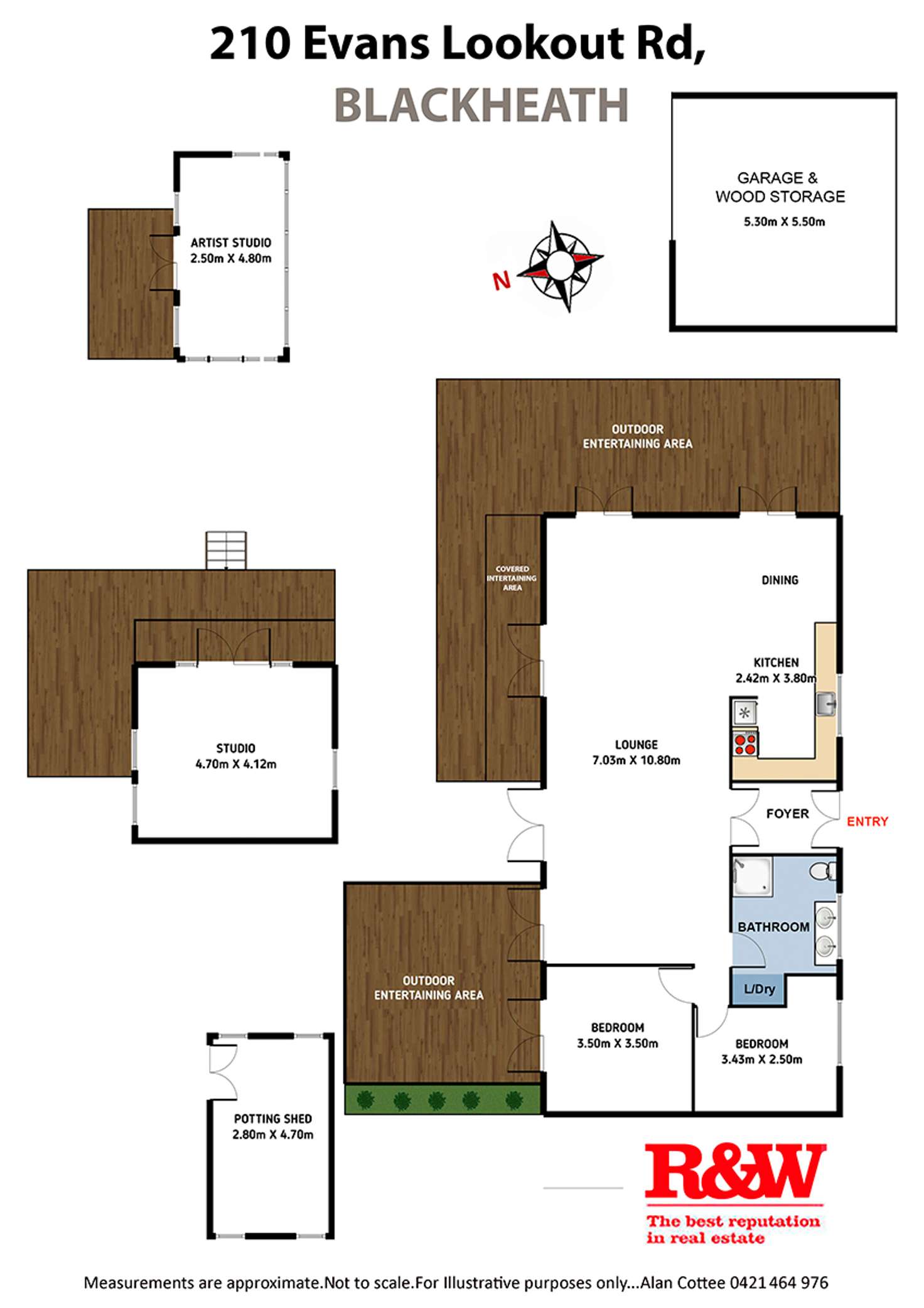 Floorplan of Homely house listing, 210 Evans Lookout Road, Blackheath NSW 2785