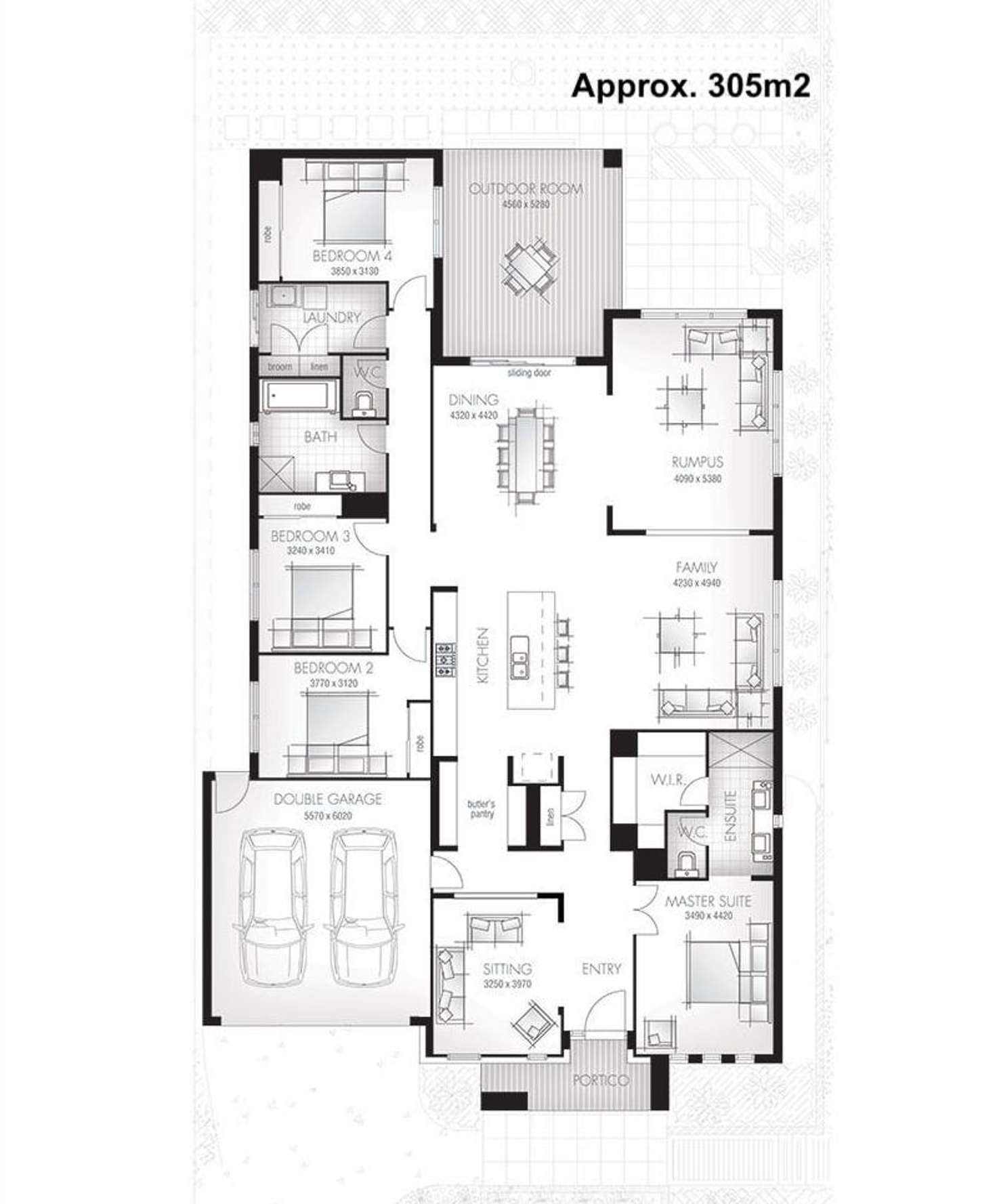 Floorplan of Homely house listing, 5 Amity Way, South Ripley QLD 4306