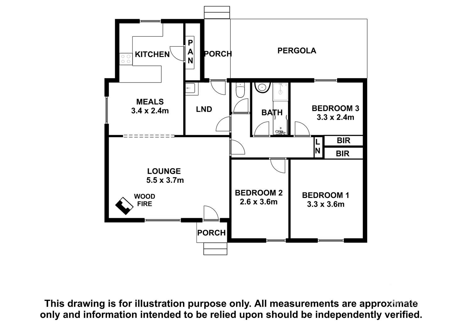 Floorplan of Homely house listing, 41 Densley Avenue, Bordertown SA 5268