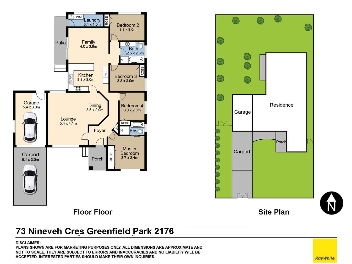 Floorplan of Homely house listing, 73 Nineveh Crescent, Greenfield Park NSW 2176