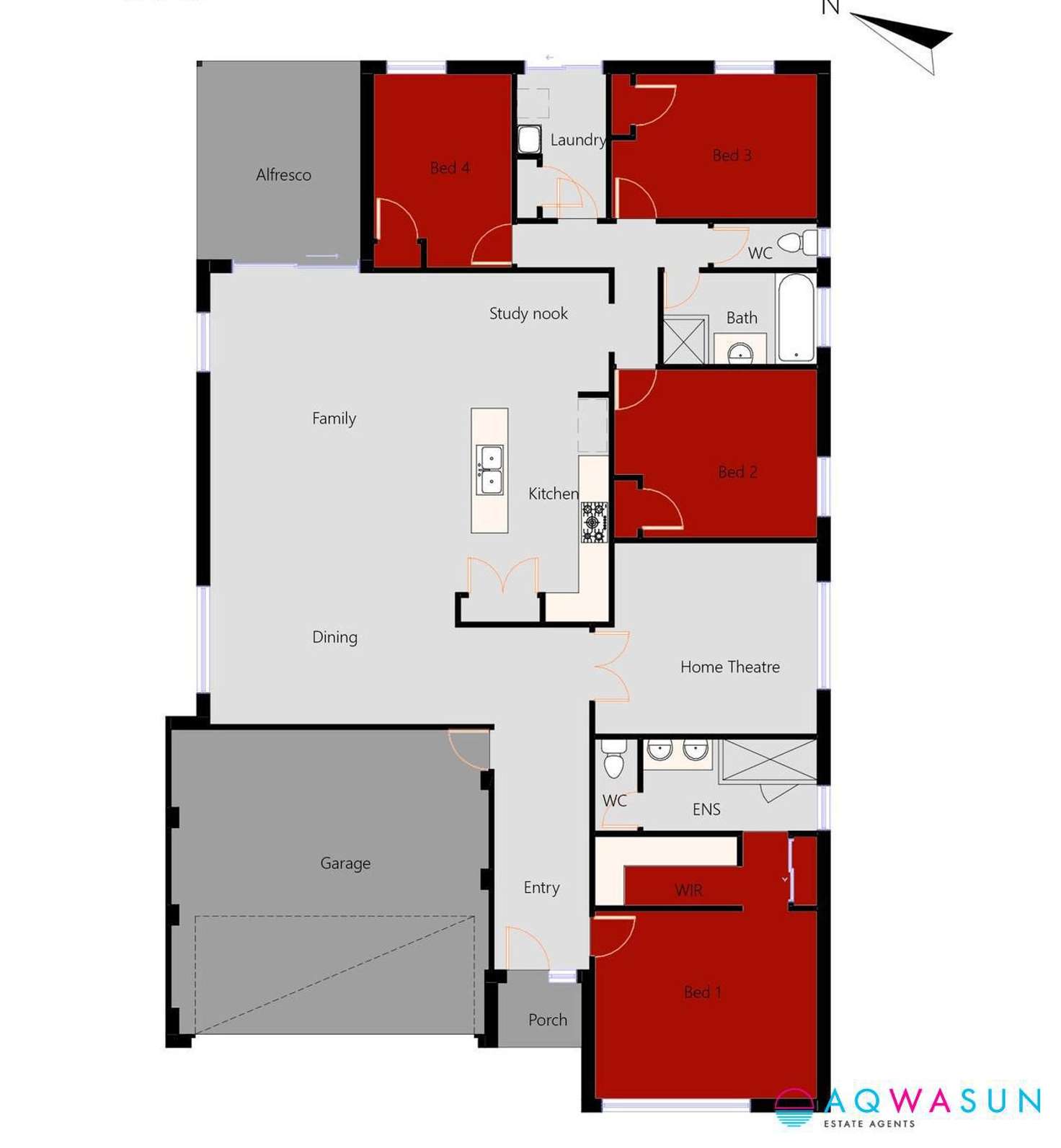 Floorplan of Homely house listing, 20 Callistemon Gardens, Baldivis WA 6171