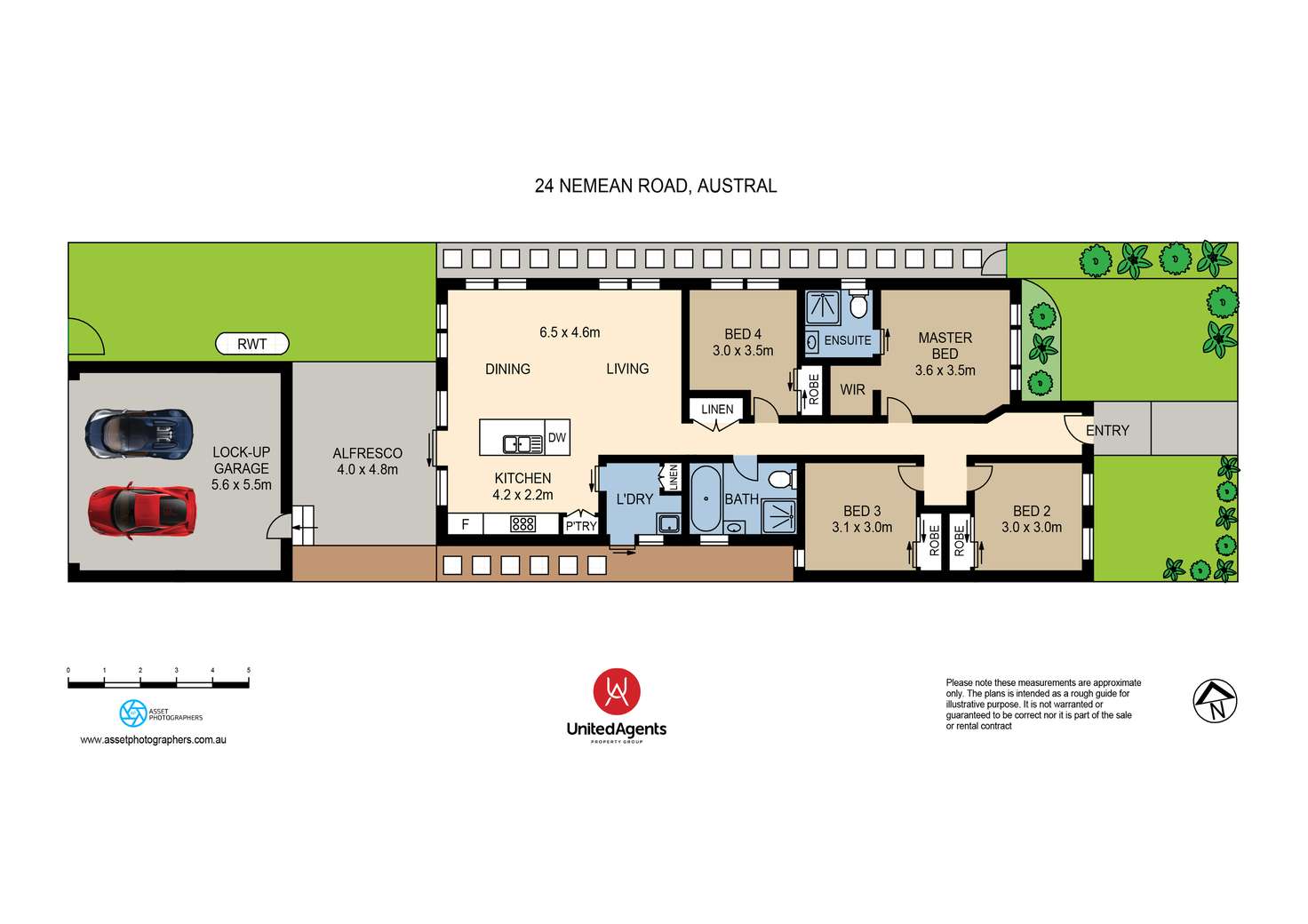 Floorplan of Homely house listing, 24 Nemean Road, Austral NSW 2179