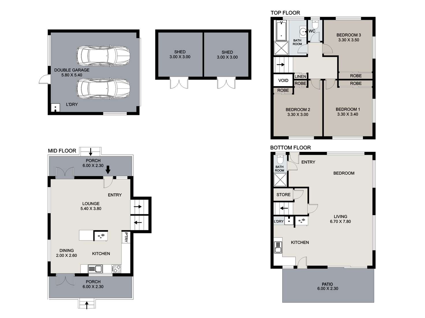 Floorplan of Homely house listing, 11 Delancey Street, Cleveland QLD 4163