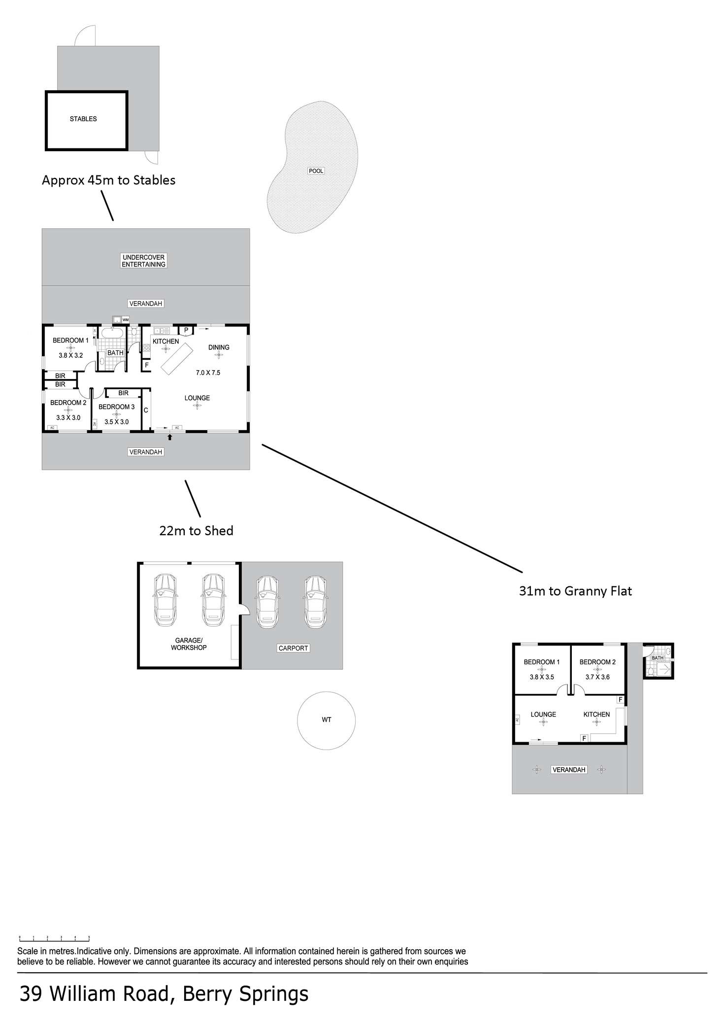 Floorplan of Homely house listing, 39 William Road, Berry Springs NT 838