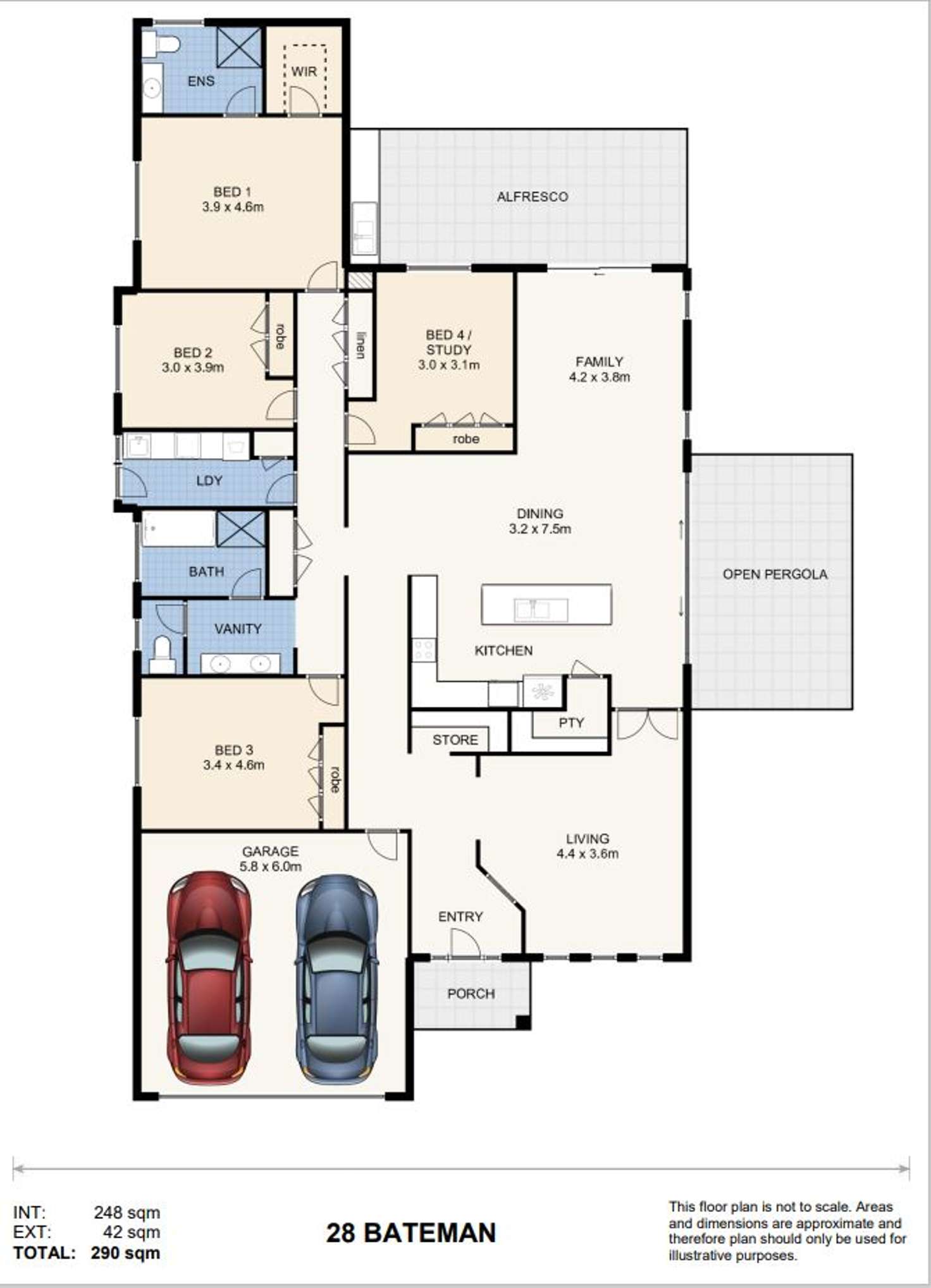 Floorplan of Homely house listing, 28 Bateman Avenue, Mudgee NSW 2850