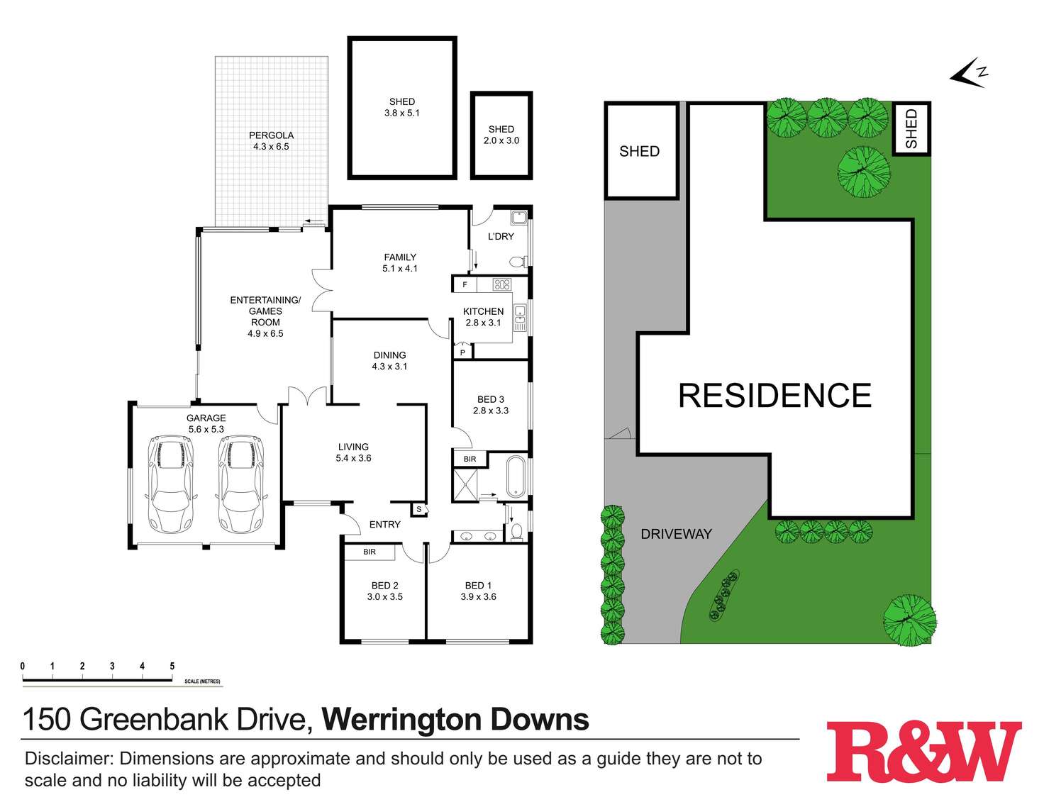 Floorplan of Homely house listing, 150 Greenbank Drive, Werrington Downs NSW 2747