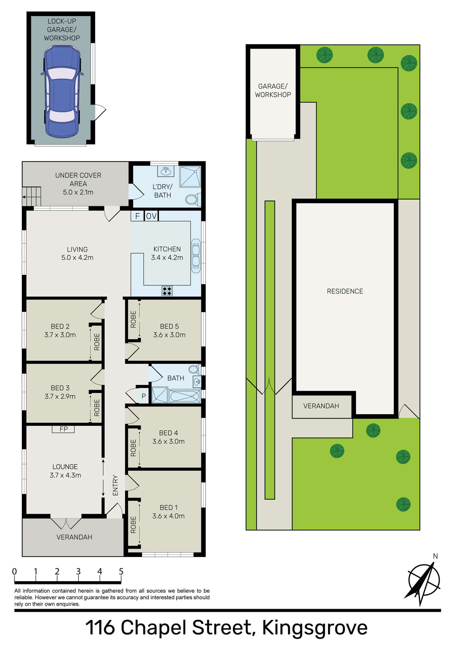 Floorplan of Homely house listing, 116 Chapel Street, Kingsgrove NSW 2208