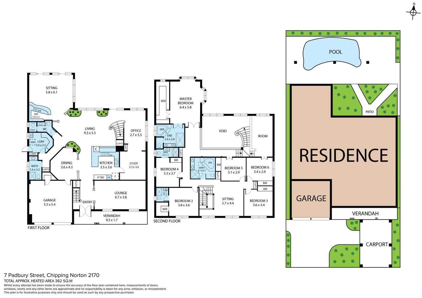 Floorplan of Homely house listing, 7 Padbury Street, Chipping Norton NSW 2170