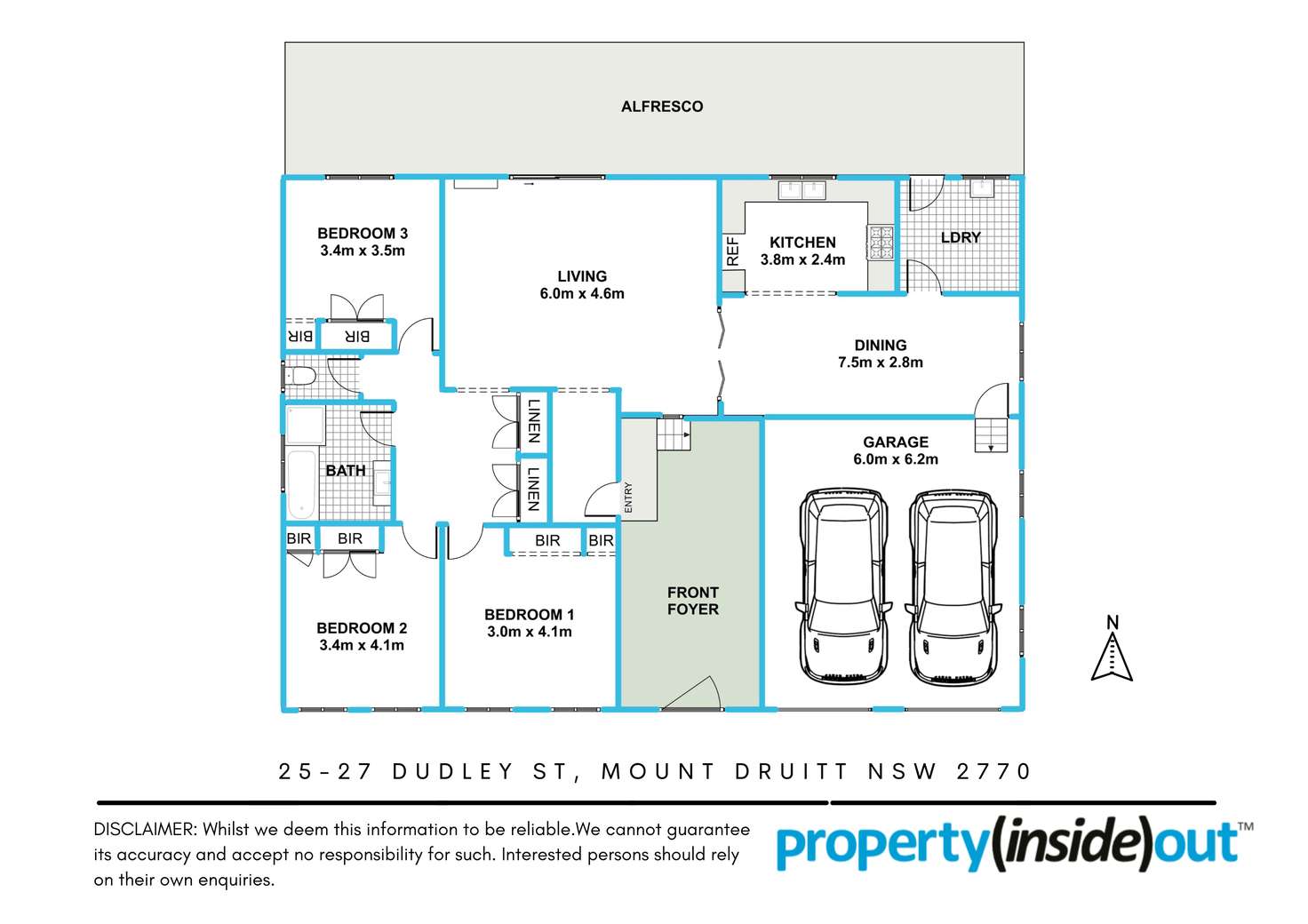 Floorplan of Homely house listing, 25-27 Dudley Street, Mount Druitt NSW 2770