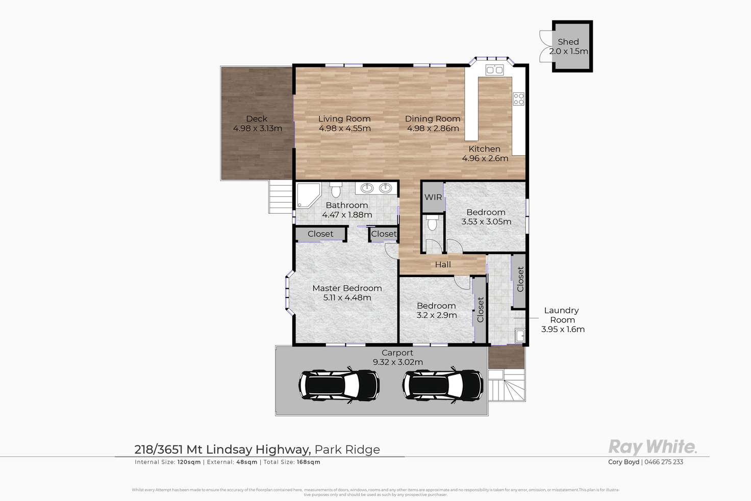 Floorplan of Homely retirement listing, 218/3651 Mount Lindesay Highway, Park Ridge QLD 4125