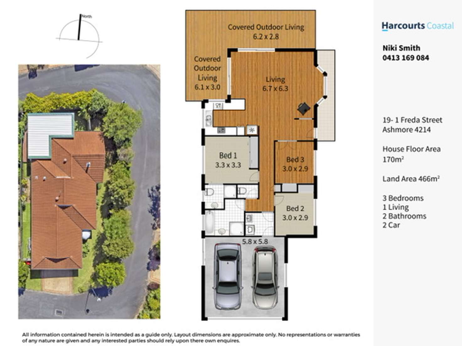 Floorplan of Homely villa listing, 19/1-3 Freda Street, Ashmore QLD 4214