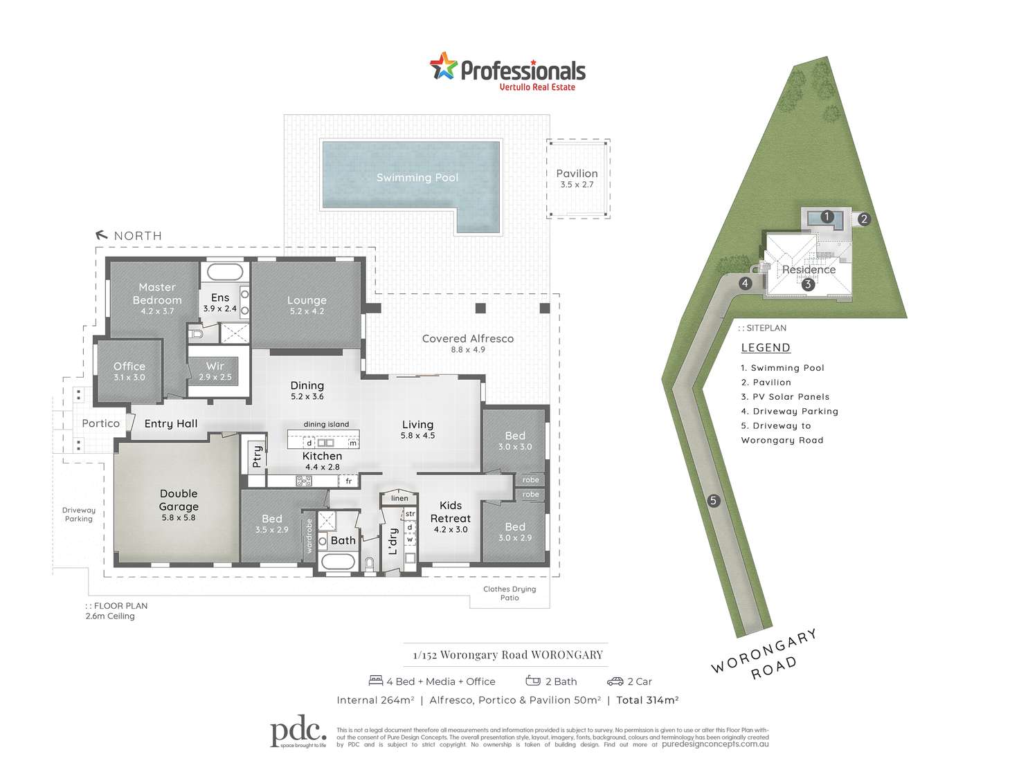 Floorplan of Homely house listing, 1/152 Worongary Road, Worongary QLD 4213