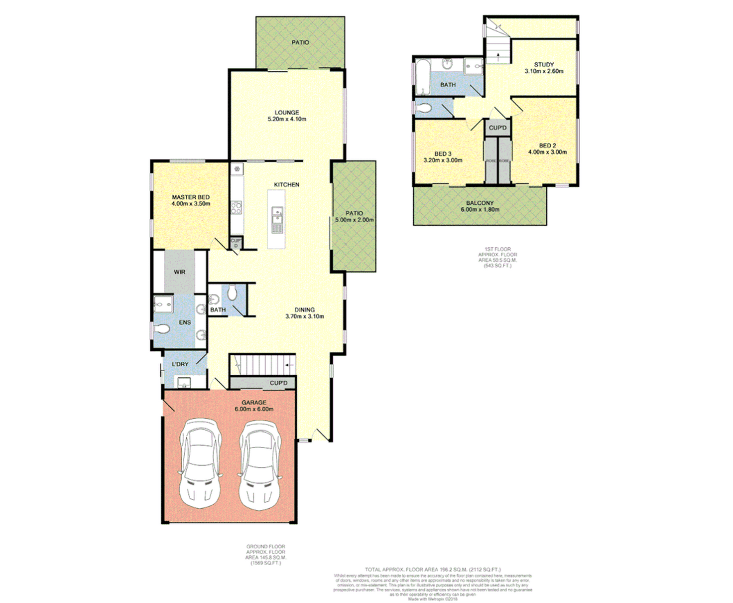 Floorplan of Homely townhouse listing, 47/1 Manacor Place, Coombabah QLD 4216