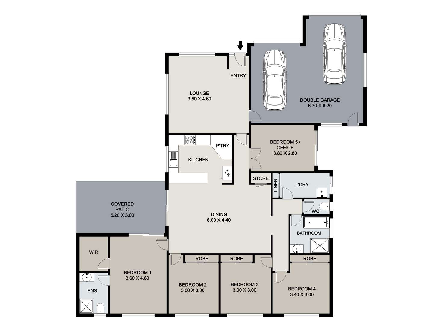 Floorplan of Homely house listing, 15 Hawkhurst Court, Murrumba Downs QLD 4503