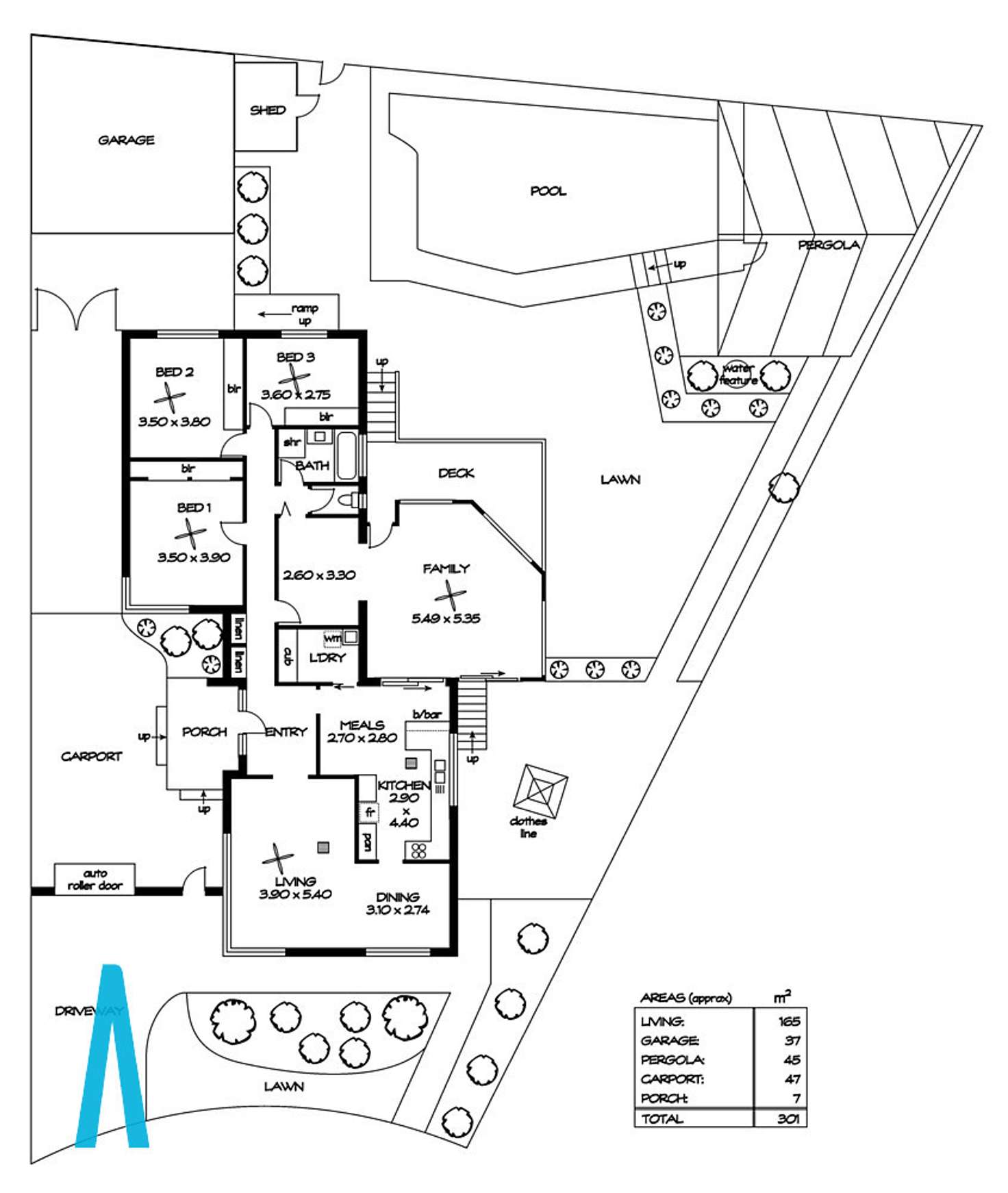 Floorplan of Homely house listing, 11 Pintubi Court, Modbury North SA 5092