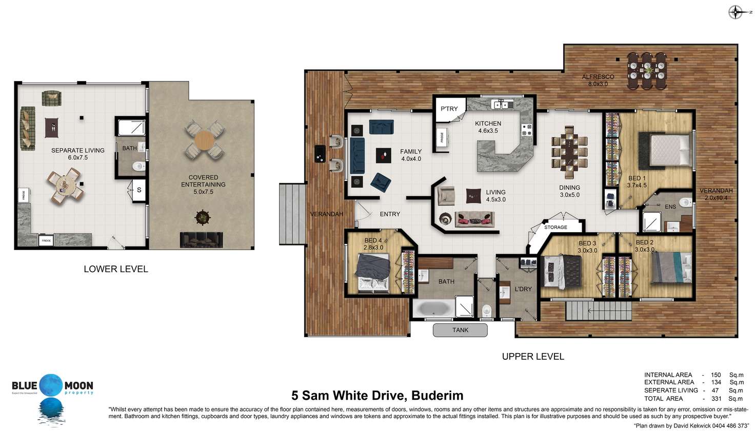 Floorplan of Homely house listing, 5 Sam White Drive, Buderim QLD 4556