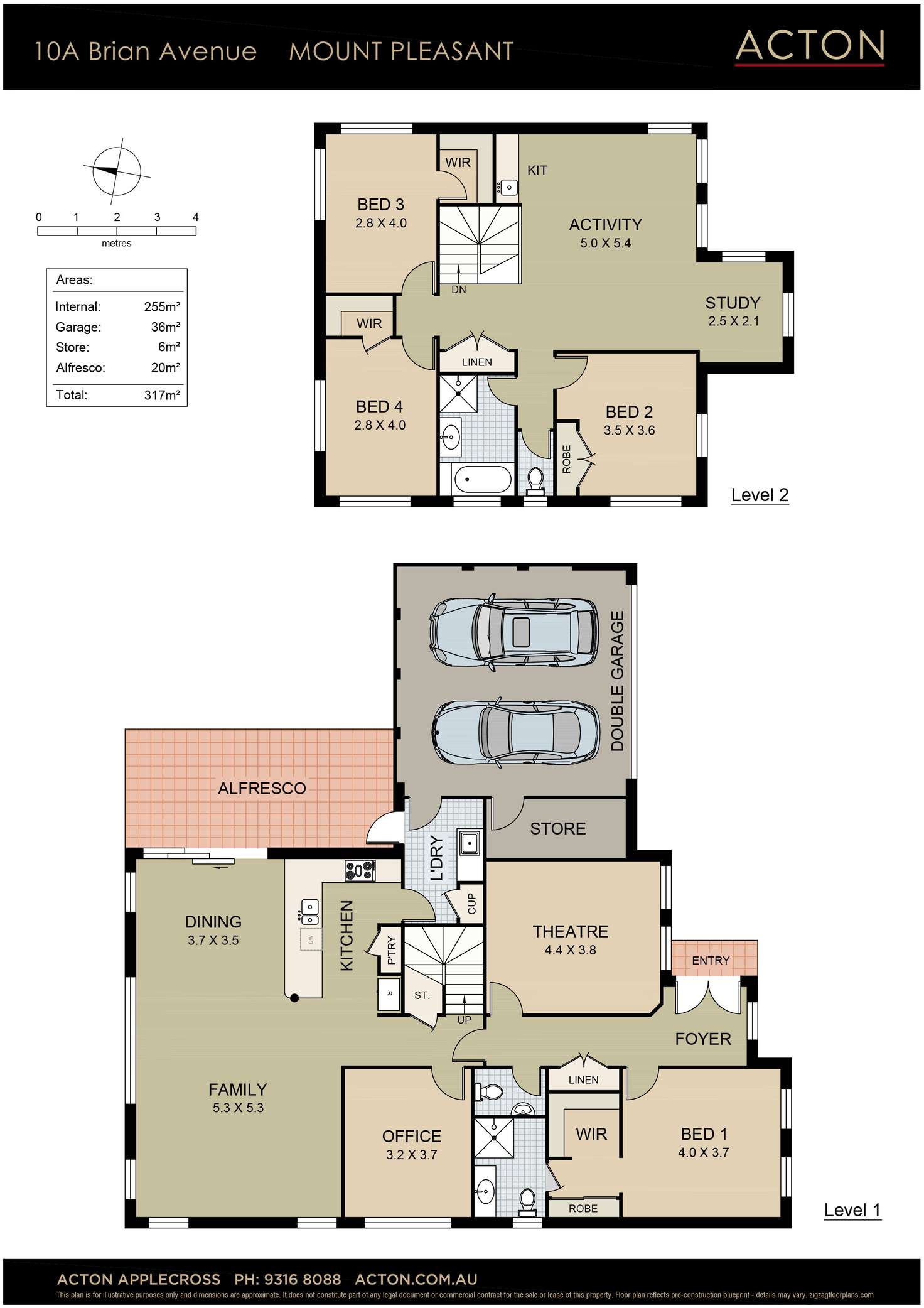 Floorplan of Homely house listing, 10A Brian Avenue, Mount Pleasant WA 6153