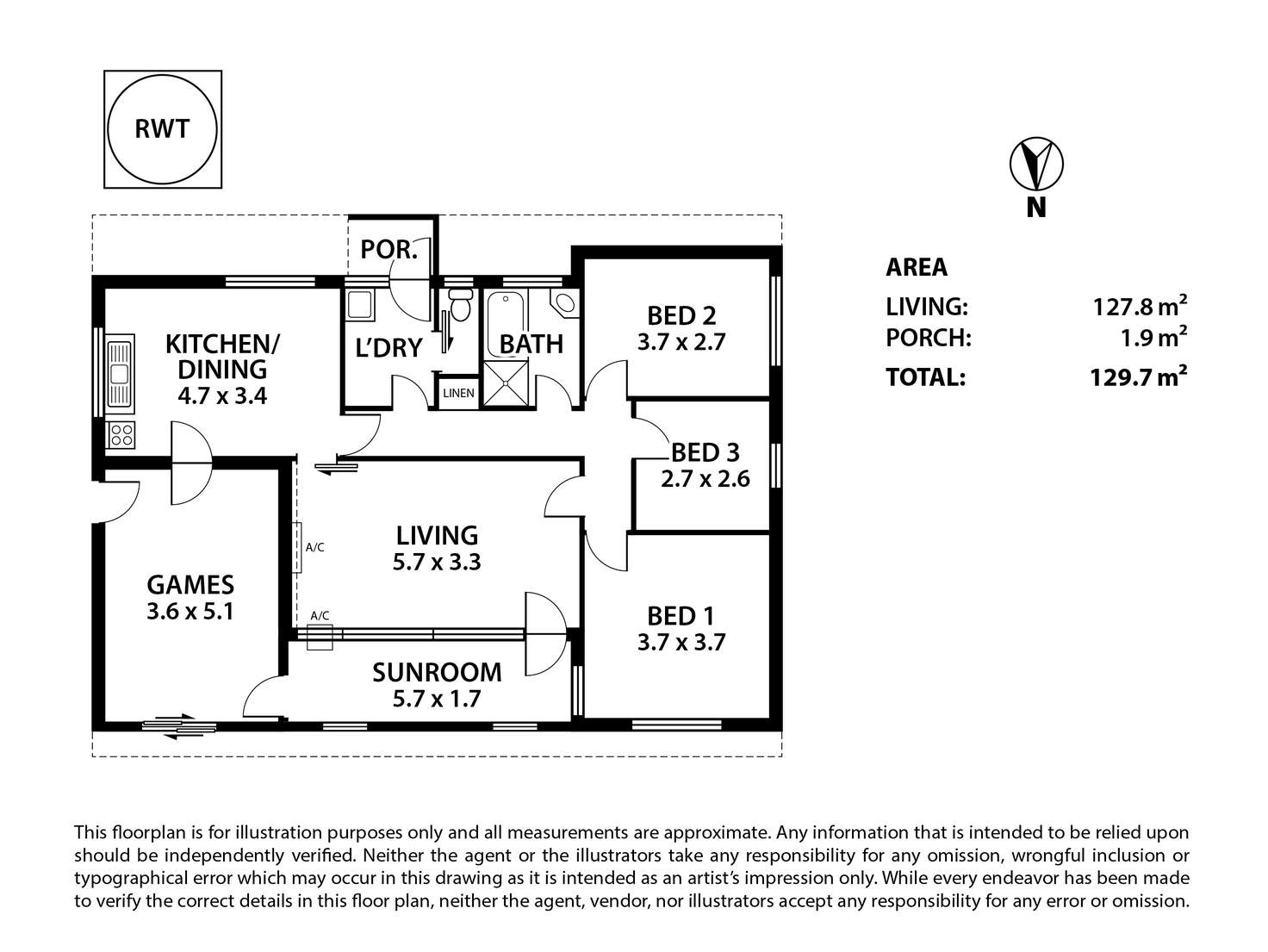 Floorplan of Homely house listing, 55 & 57 Kulde Road, Tailem Bend SA 5260