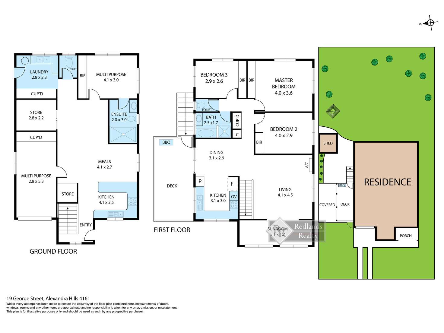 Floorplan of Homely house listing, 19 George Street, Alexandra Hills QLD 4161
