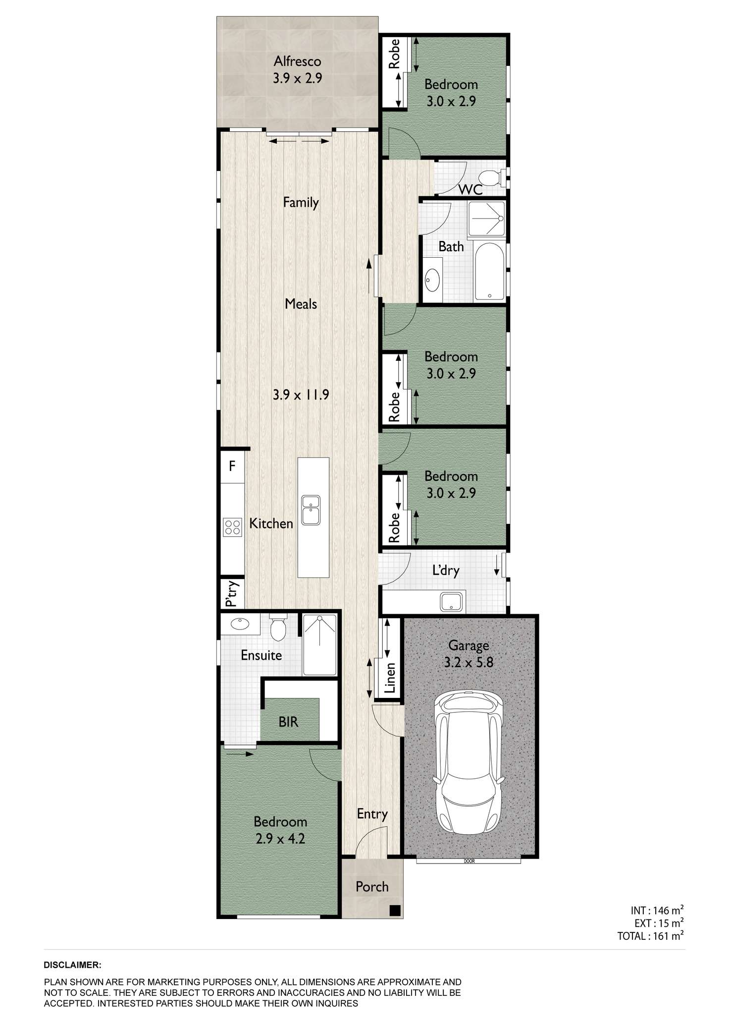 Floorplan of Homely house listing, 32 Ceylon Circuit, Griffin QLD 4503