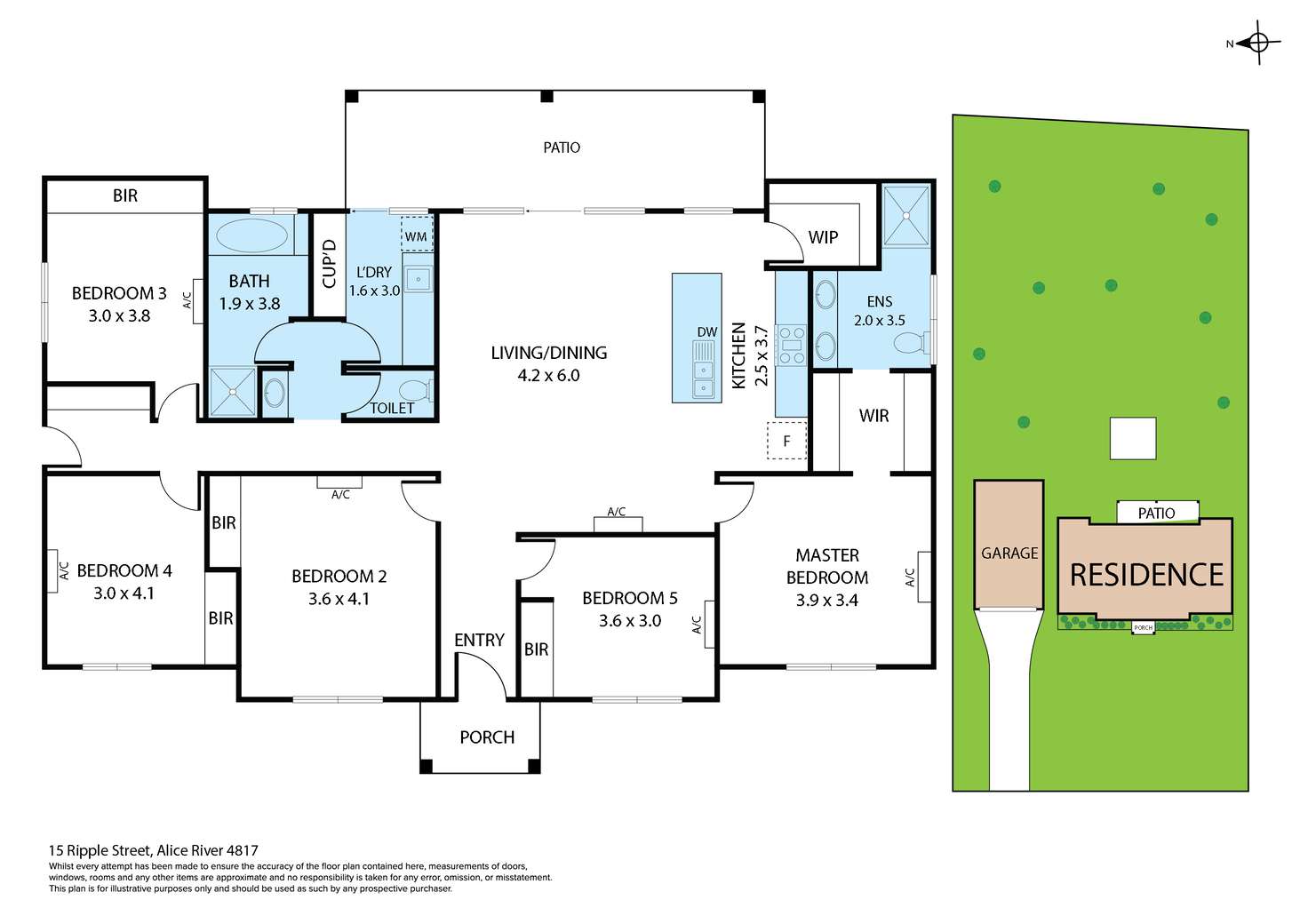 Floorplan of Homely house listing, 15 Ripple Street, Alice River QLD 4817