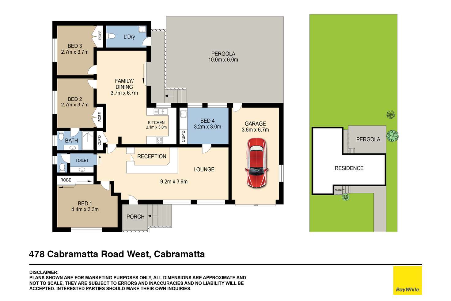 Floorplan of Homely house listing, 478 Cabramatta Road, Mount Pritchard NSW 2170