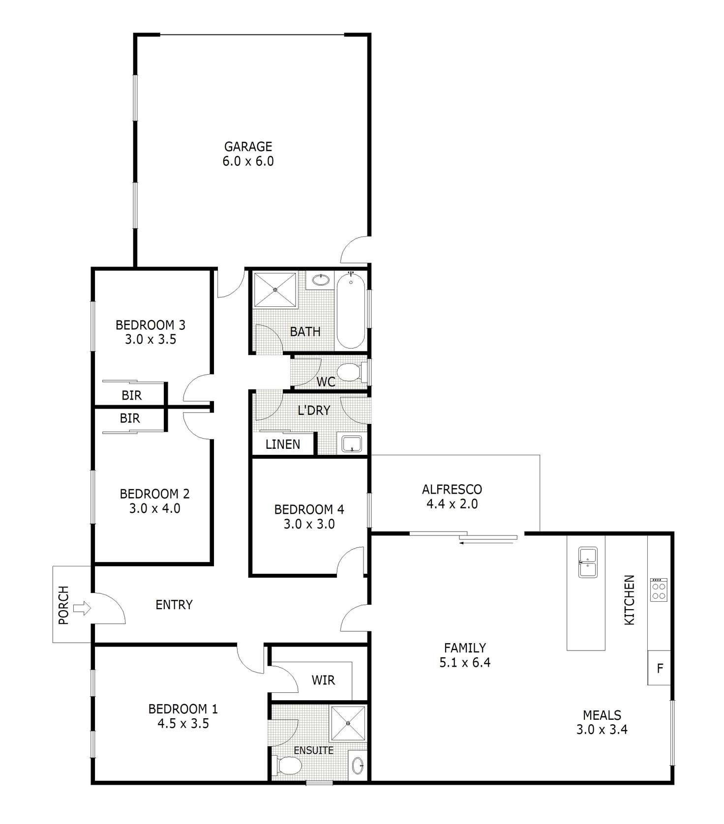 Floorplan of Homely house listing, 2 Old Calder Highway, Diggers Rest VIC 3427