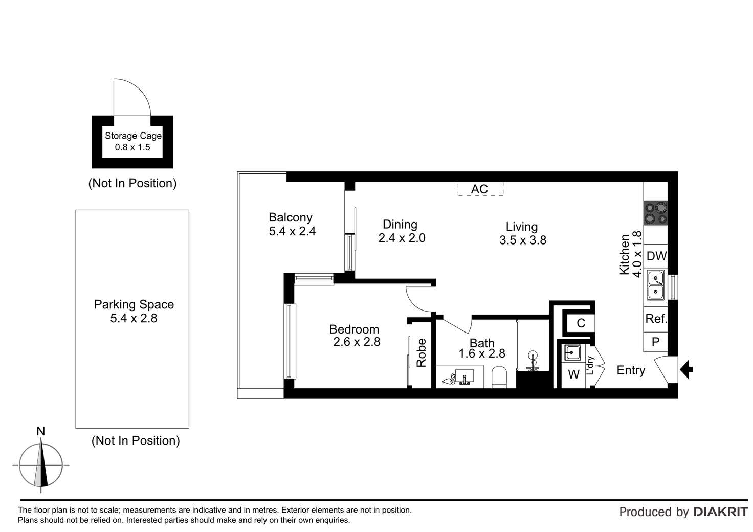 Floorplan of Homely apartment listing, 202/436 Huntingdale Road, Mount Waverley VIC 3149