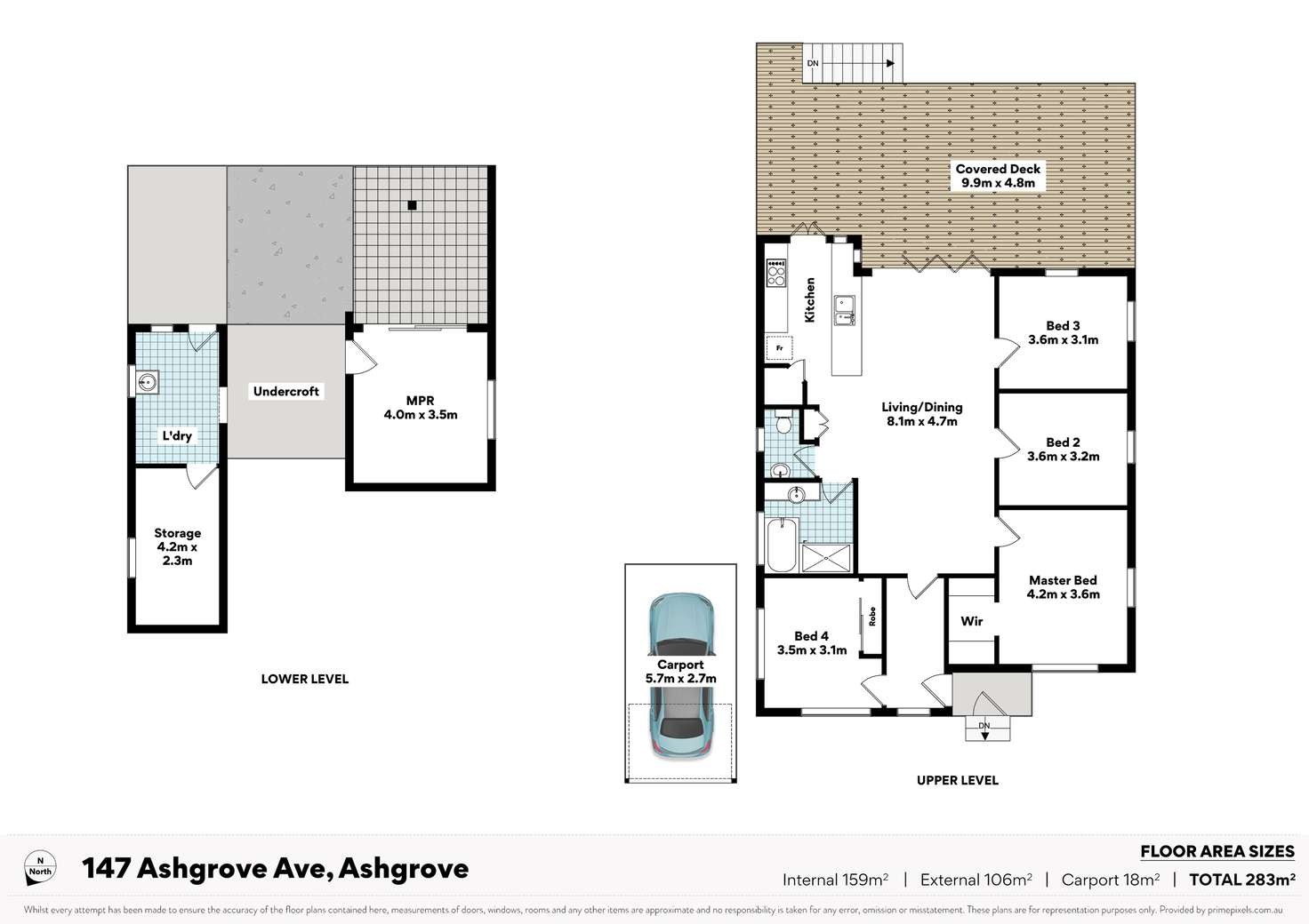 Floorplan of Homely house listing, 147 Ashgrove Avenue, Ashgrove QLD 4060