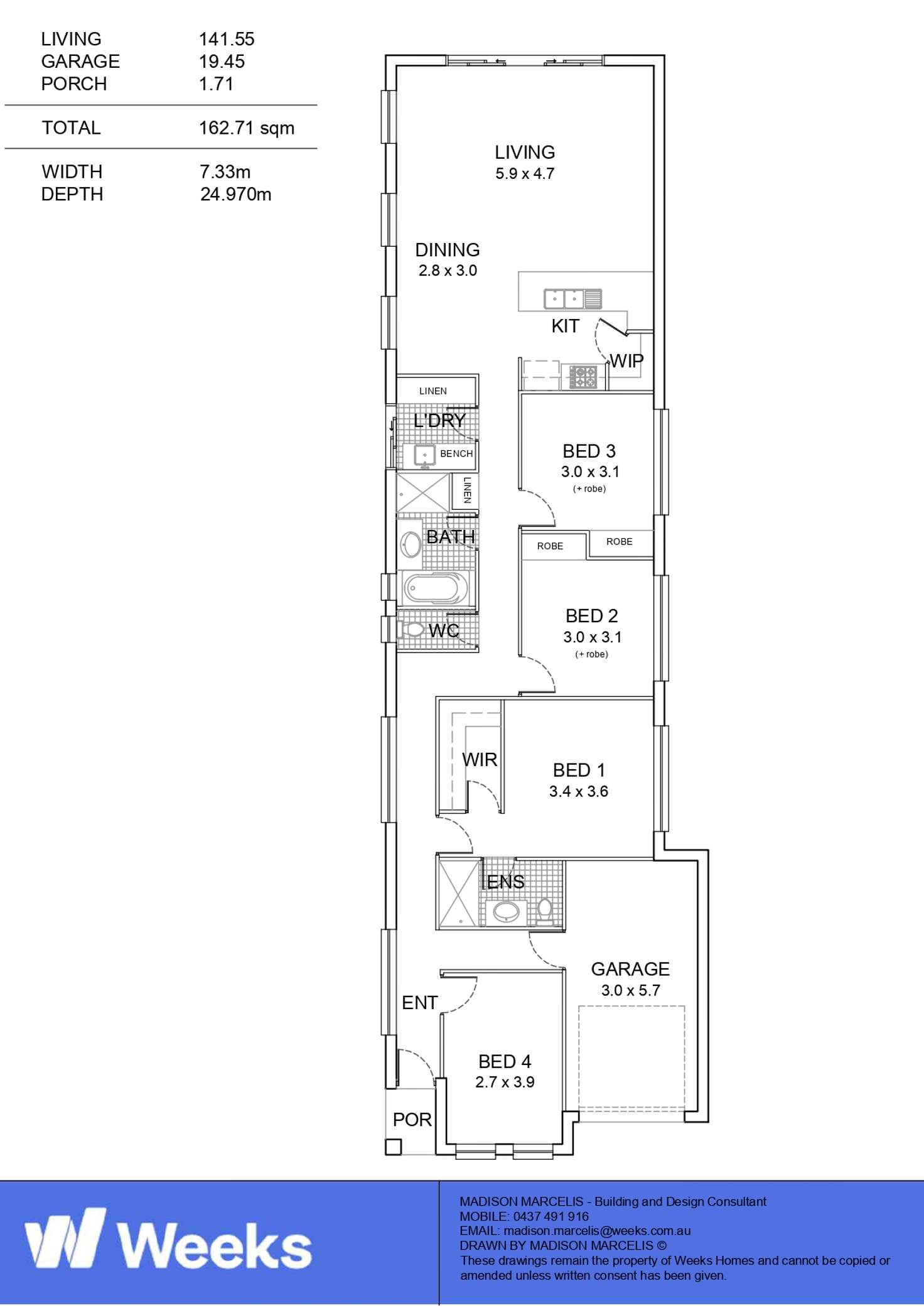 Floorplan of Homely house listing, Lot 102, 14 Byron Avenue, Clovelly Park SA 5042