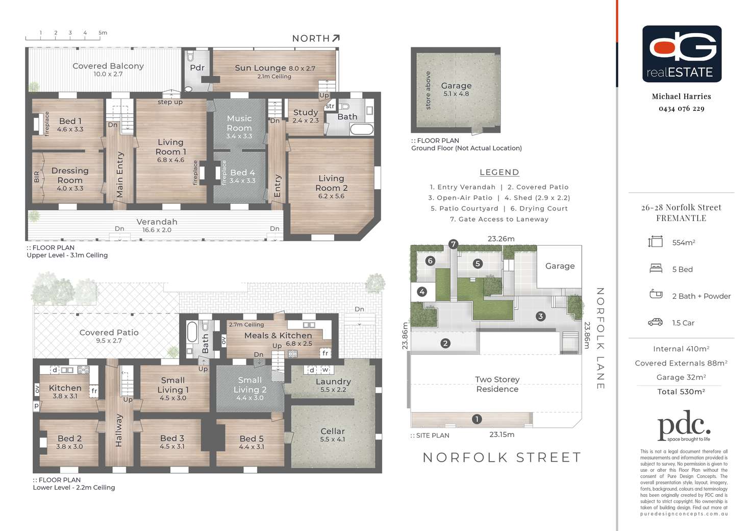 Floorplan of Homely house listing, 26-28 Norfolk Street, Fremantle WA 6160