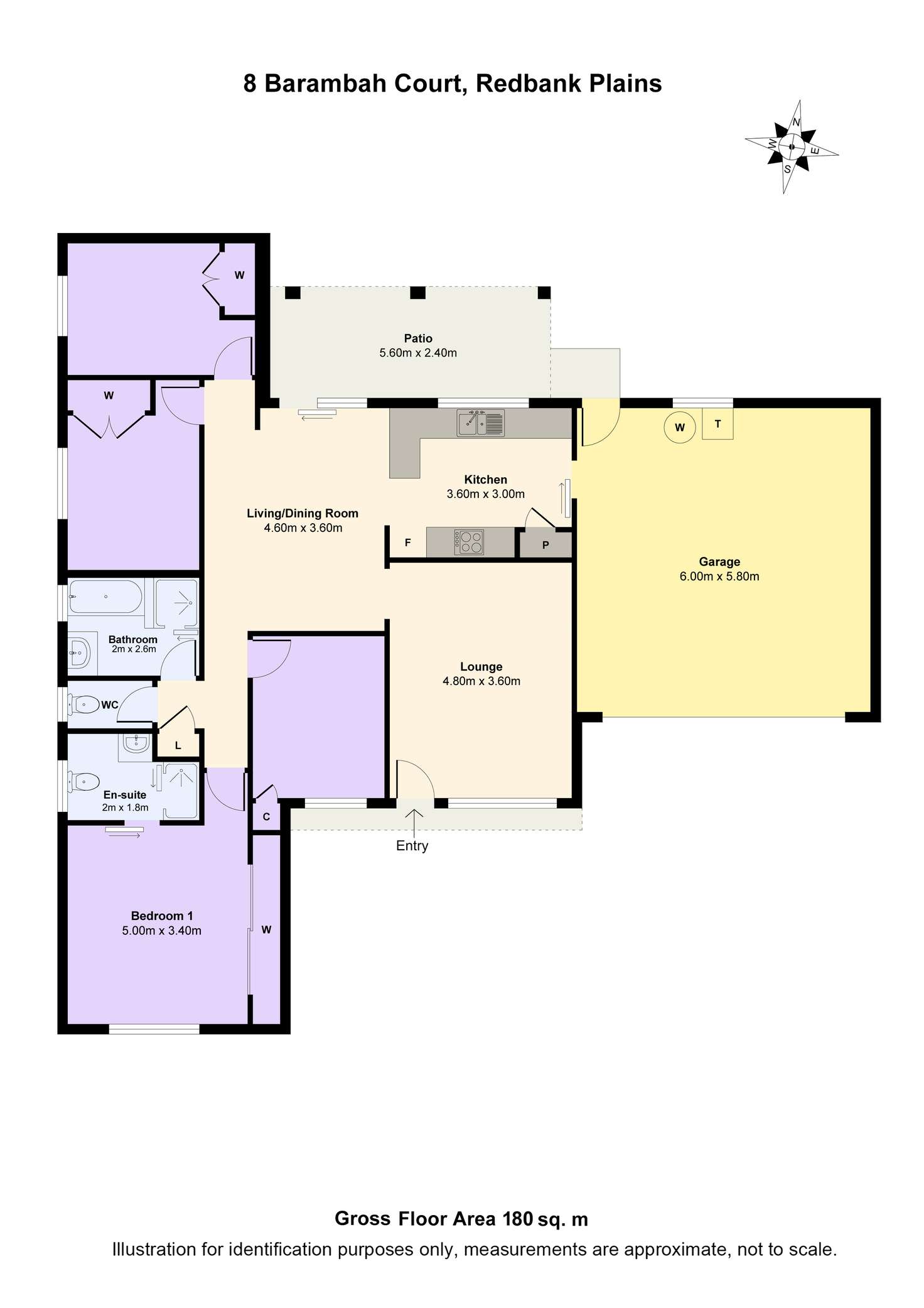 Floorplan of Homely house listing, 8 Barambah Court, Redbank Plains QLD 4301
