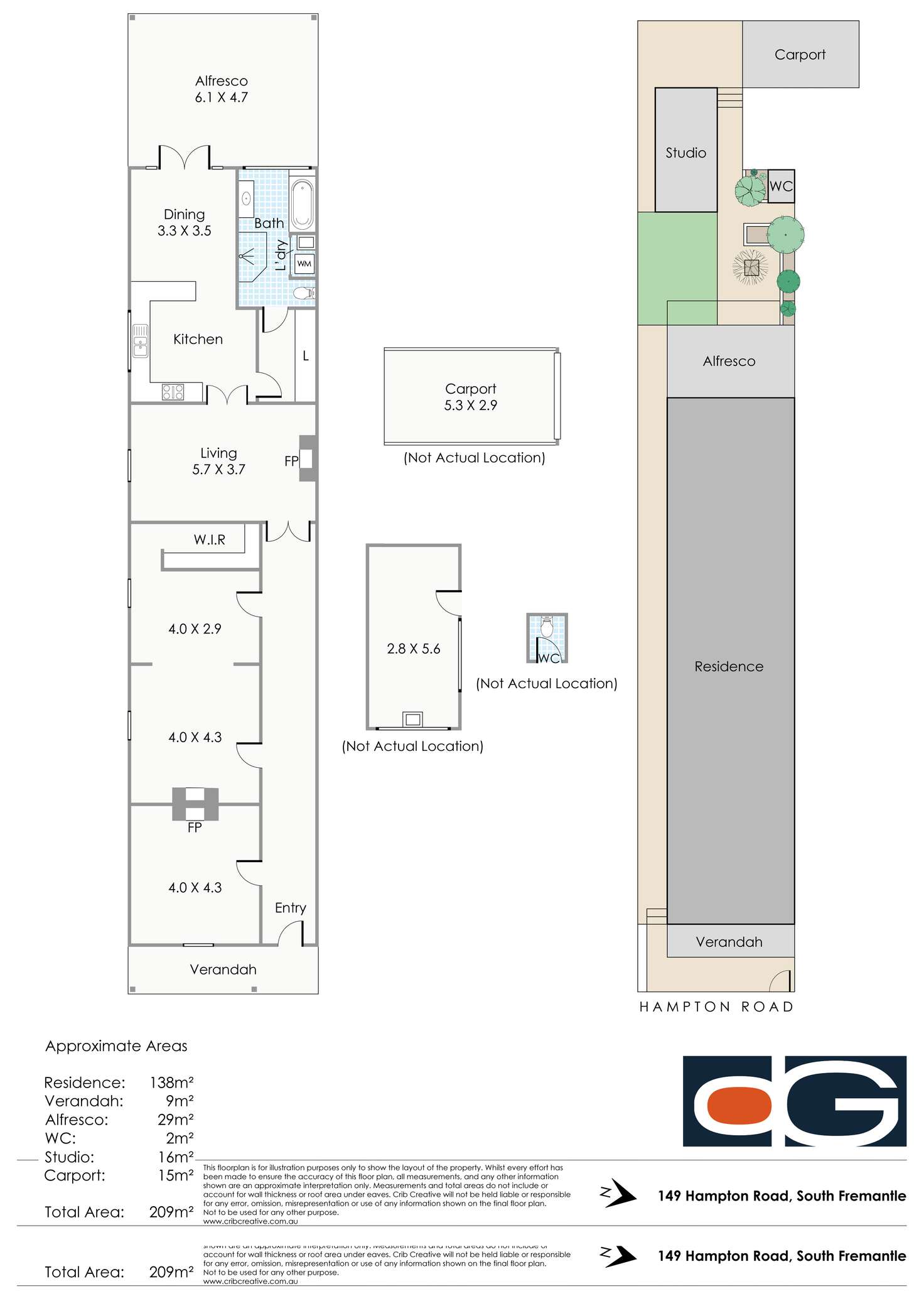 Floorplan of Homely house listing, 149 Hampton Road, South Fremantle WA 6162