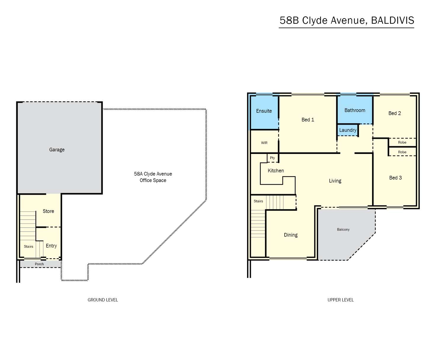 Floorplan of Homely apartment listing, 58B Clyde Avenue, Baldivis WA 6171