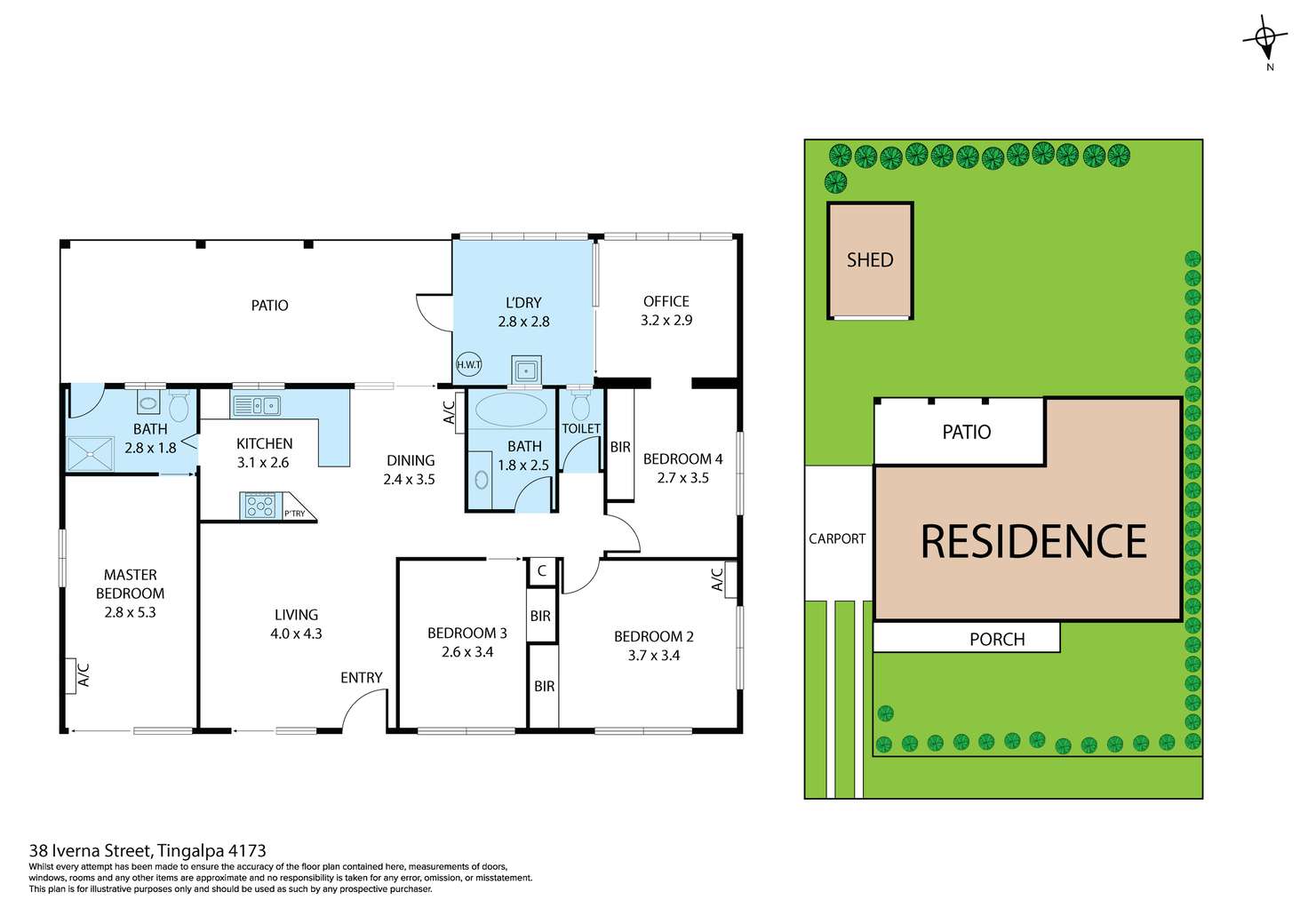 Floorplan of Homely house listing, 38 Iverna Street, Tingalpa QLD 4173