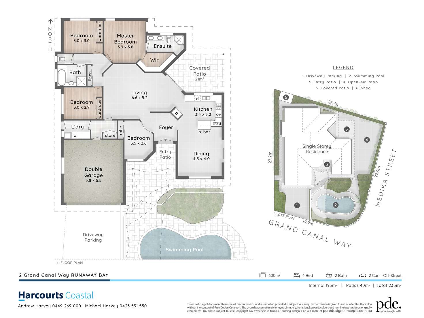 Floorplan of Homely house listing, 2 Grand Canal Way, Runaway Bay QLD 4216