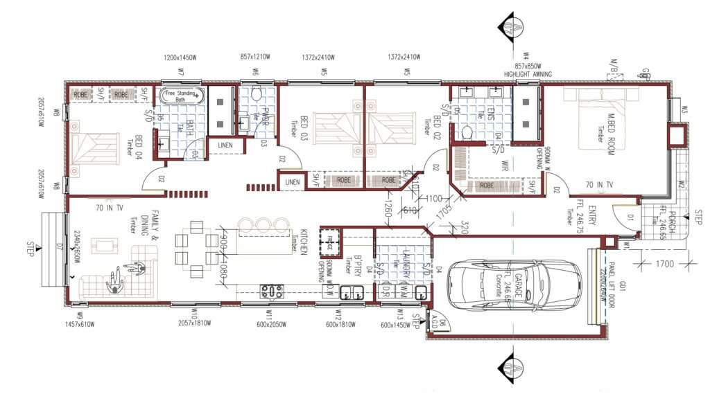Floorplan of Homely house listing, 13 Xenon Road, Kalkallo VIC 3064