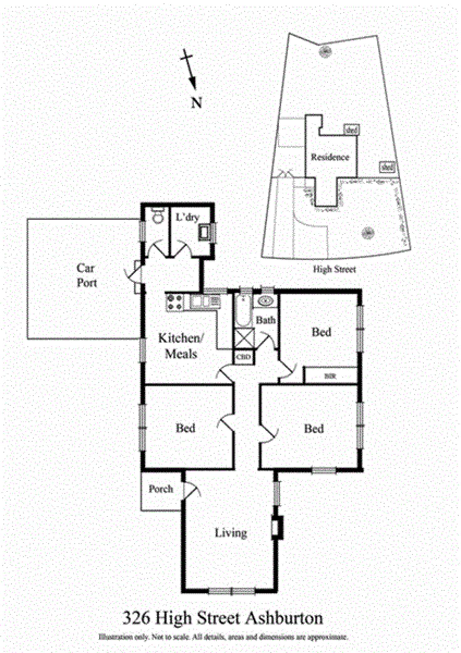 Floorplan of Homely house listing, 326 High Street, Ashburton VIC 3147