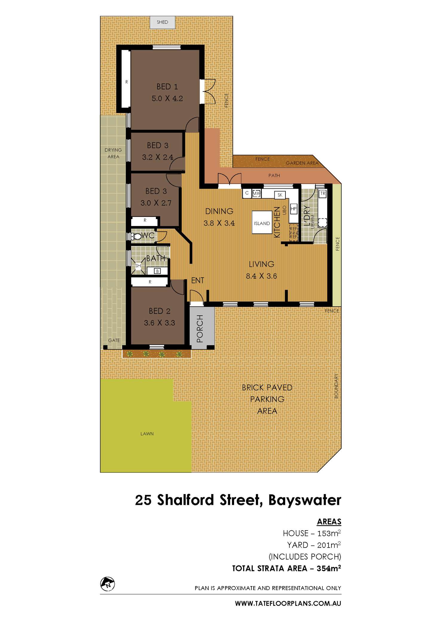 Floorplan of Homely house listing, 25 Shalford Street, Bayswater WA 6053