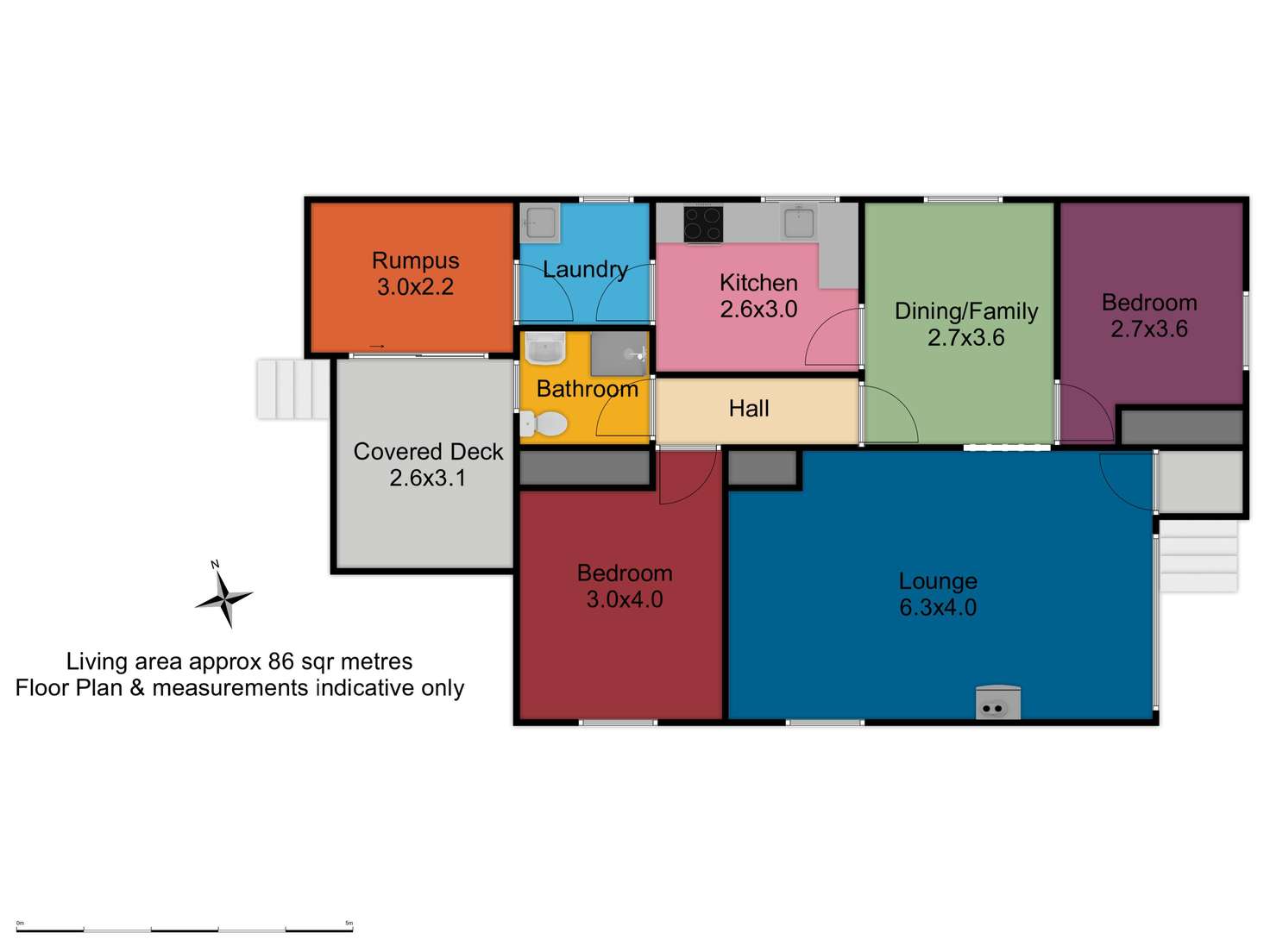 Floorplan of Homely house listing, 5 Kearneys Drive, Orange NSW 2800