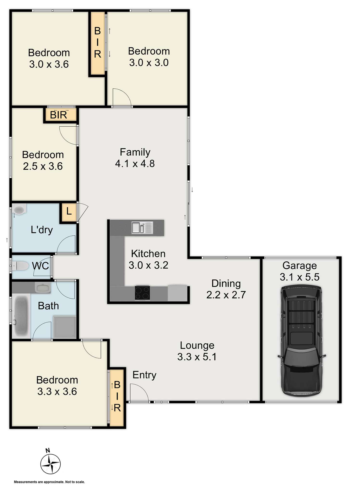 Floorplan of Homely house listing, 2 Ilsa Place, Hebersham NSW 2770