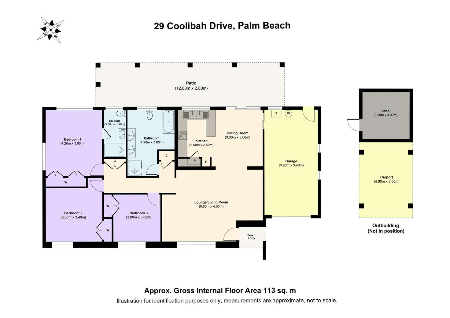 Floorplan of Homely house listing, 29 Coolibah Drive, Palm Beach QLD 4221