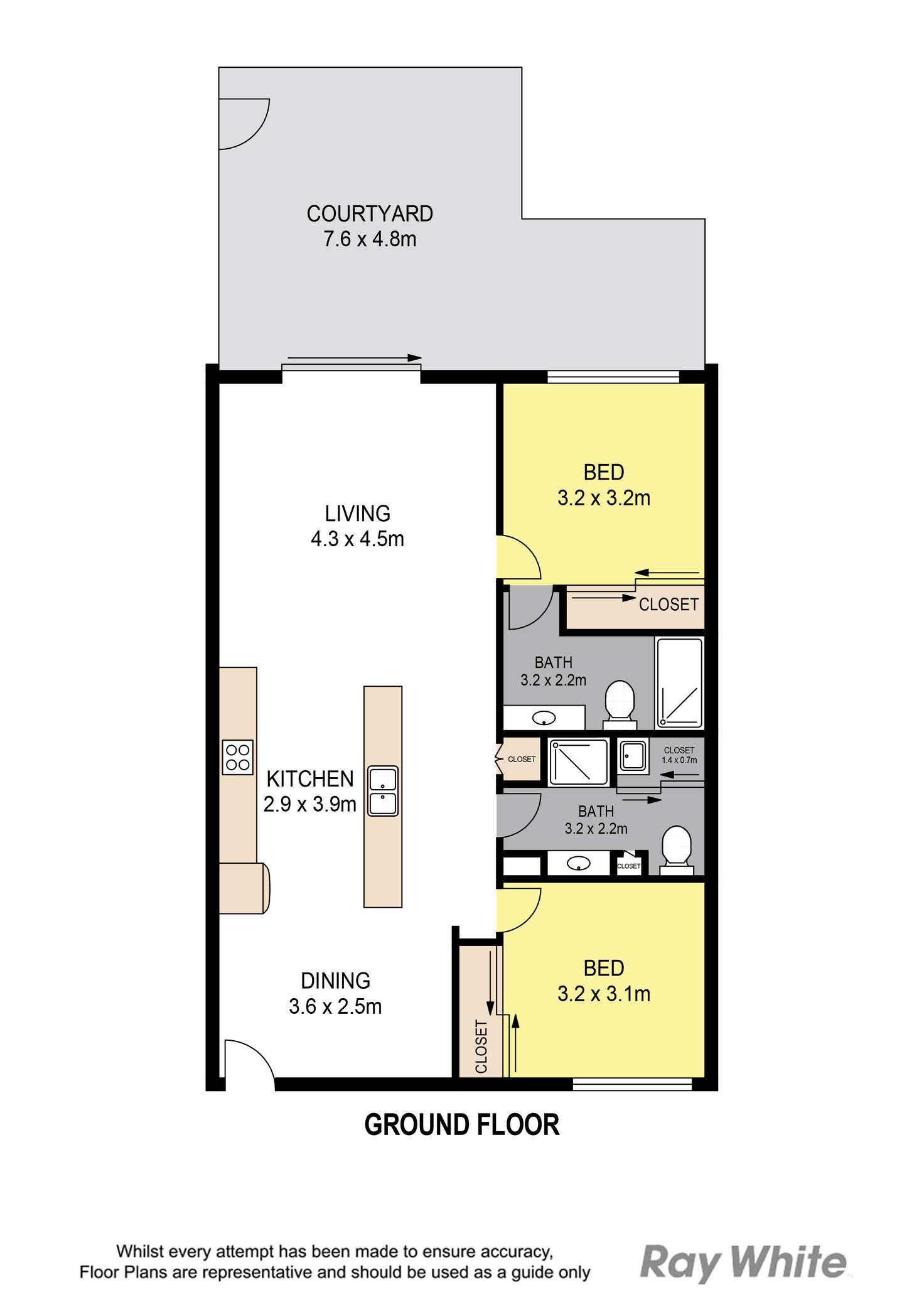 Floorplan of Homely unit listing, 11/110-114 Osborne Road, Mitchelton QLD 4053