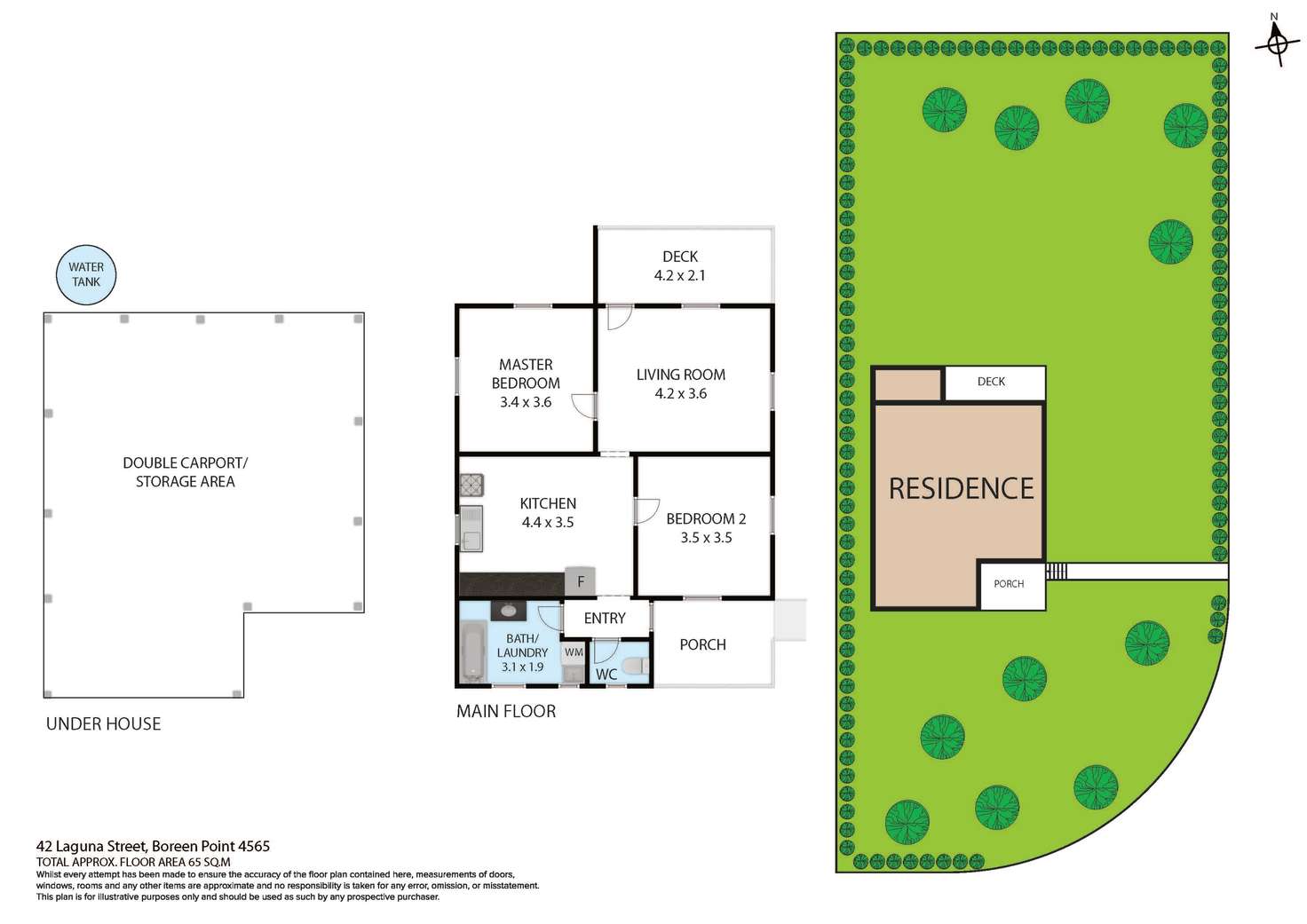 Floorplan of Homely house listing, 42 Laguna Street, Boreen Point QLD 4565