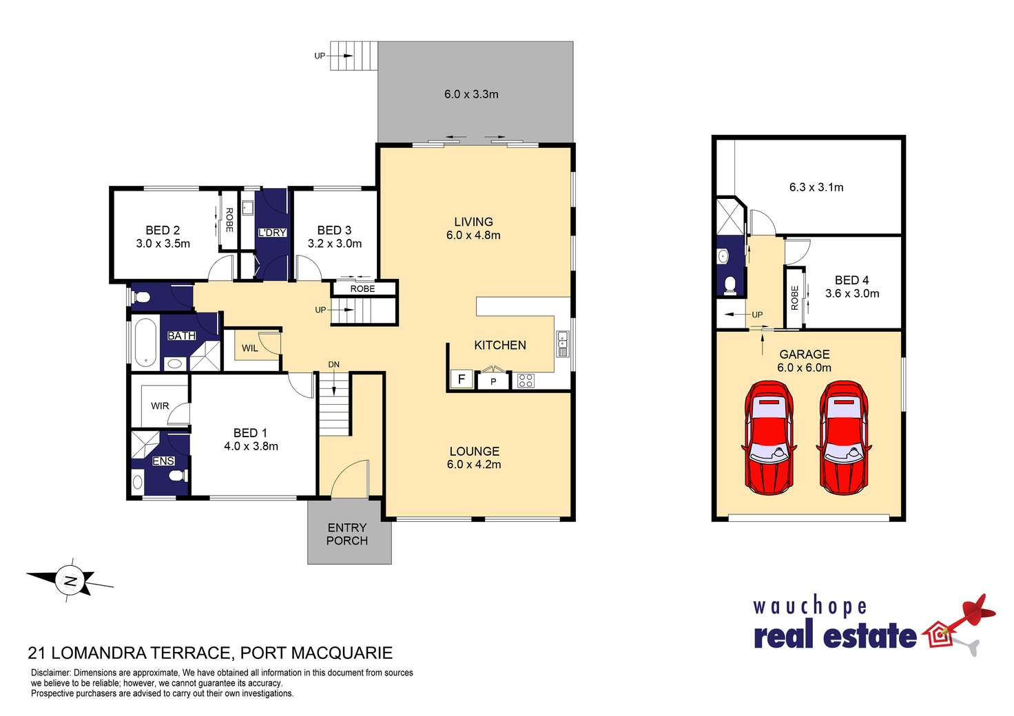 Floorplan of Homely house listing, 21 Lomandra Terrace, Port Macquarie NSW 2444