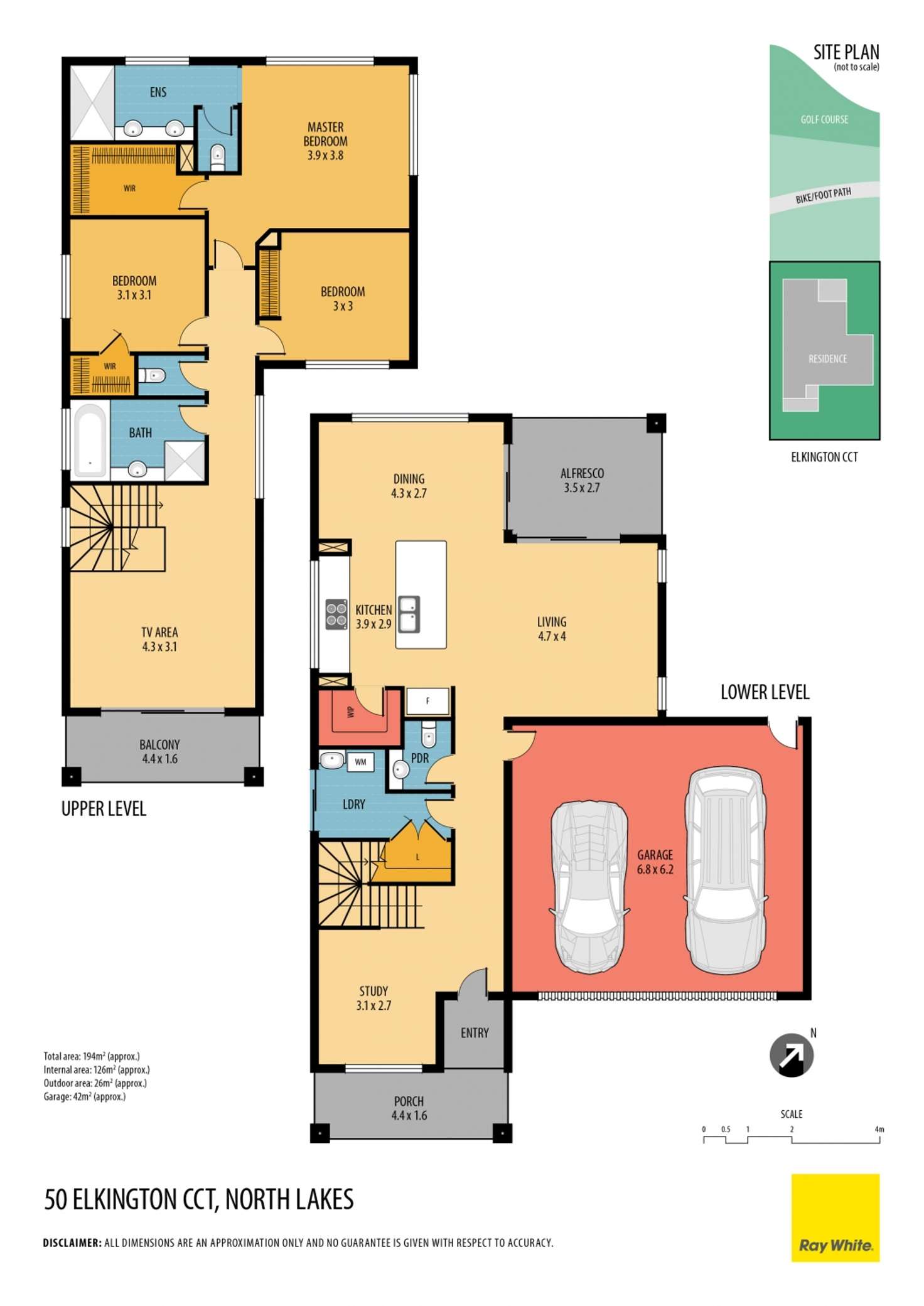 Floorplan of Homely house listing, 50 Elkington Circuit, North Lakes QLD 4509