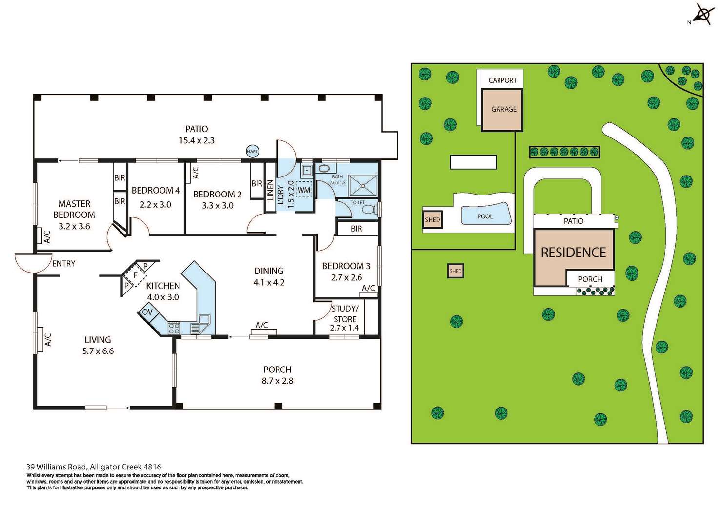 Floorplan of Homely house listing, 39 Williams Road, Alligator Creek QLD 4816
