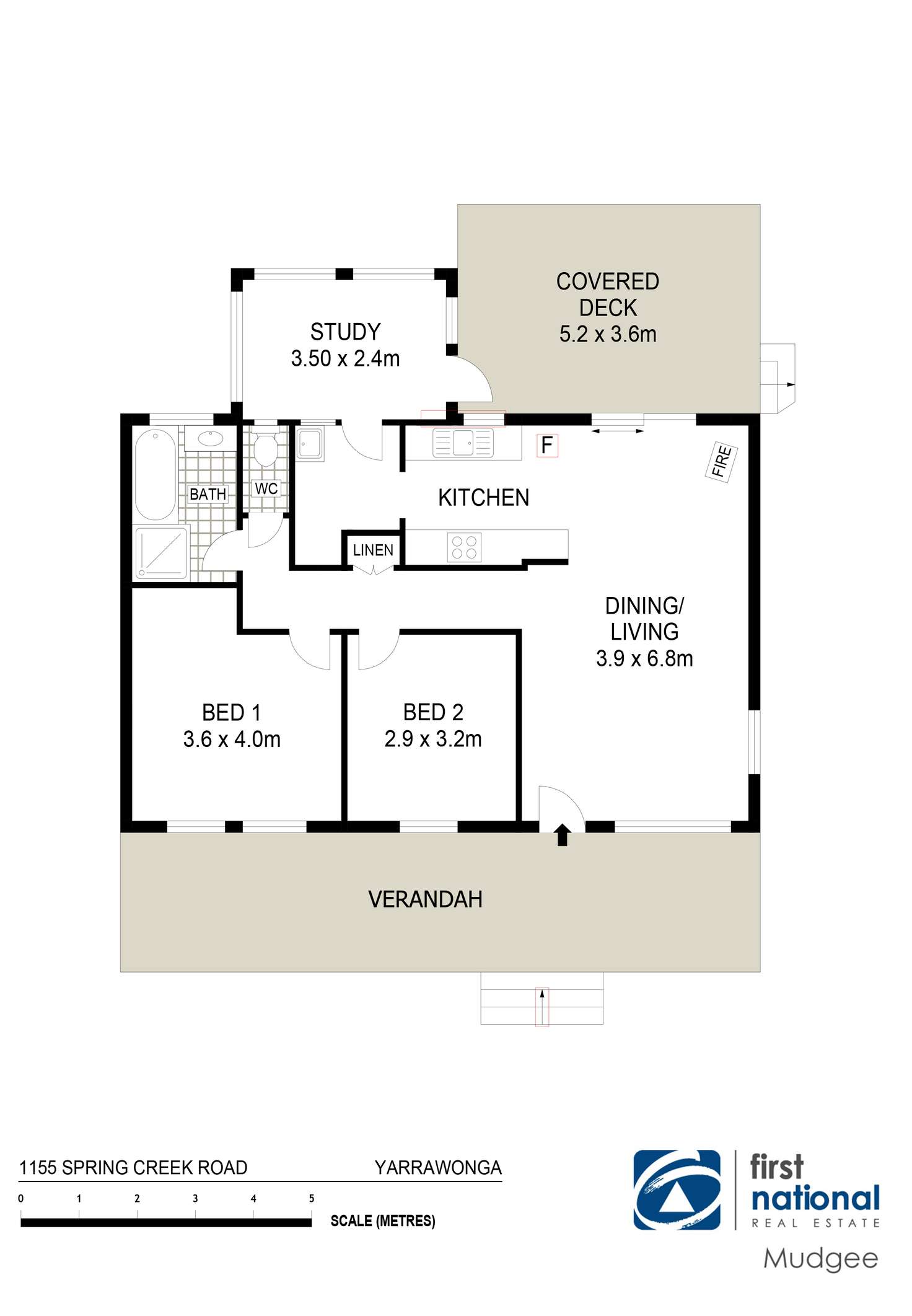 Floorplan of Homely lifestyle listing, 1155 Spring Creek Road, Mudgee NSW 2850